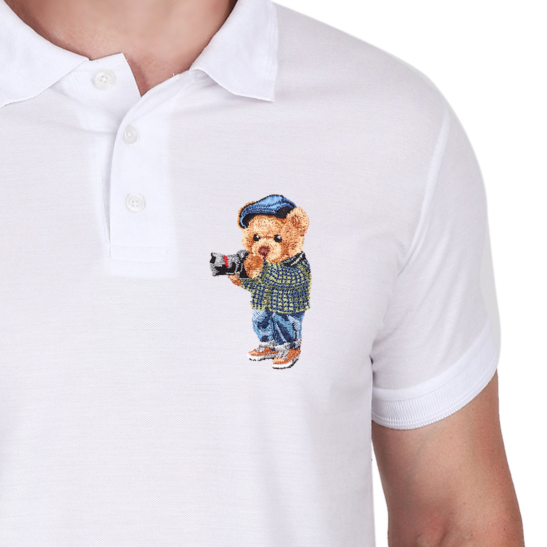 Embroidered T-Shirt - Snapit