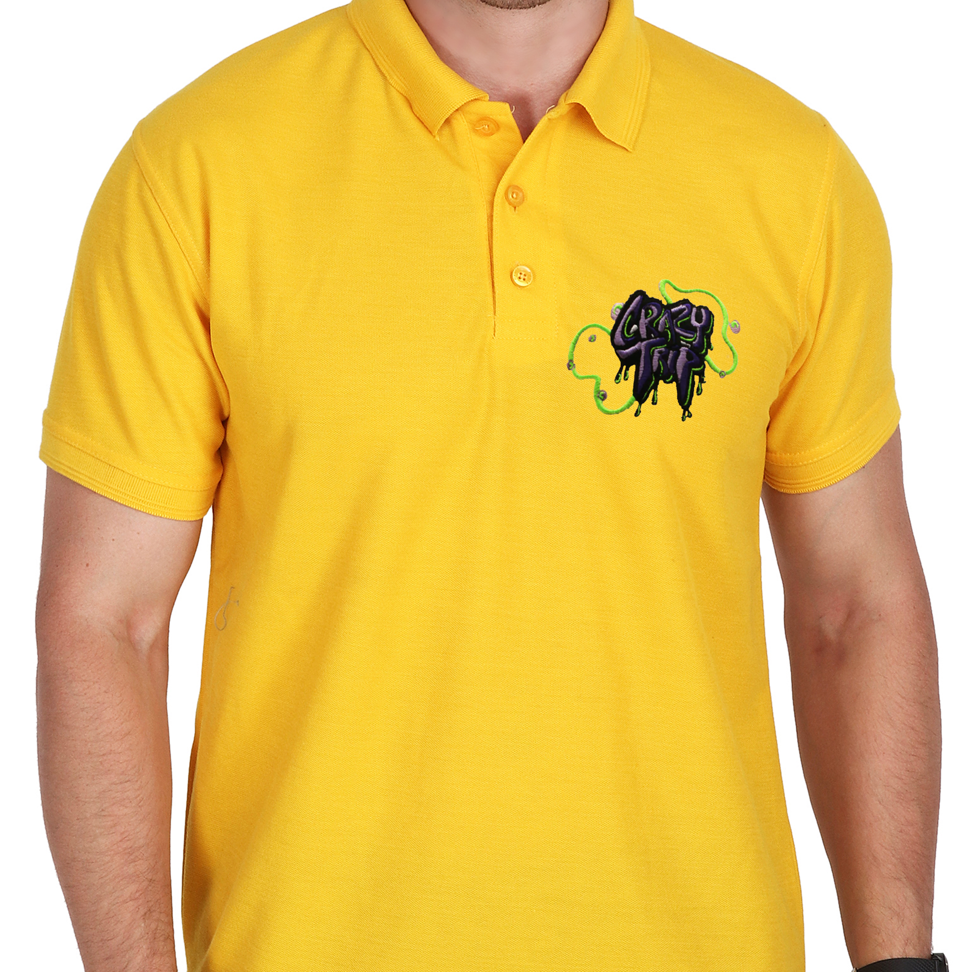 Embroidered T-Shirt - Crazy Time