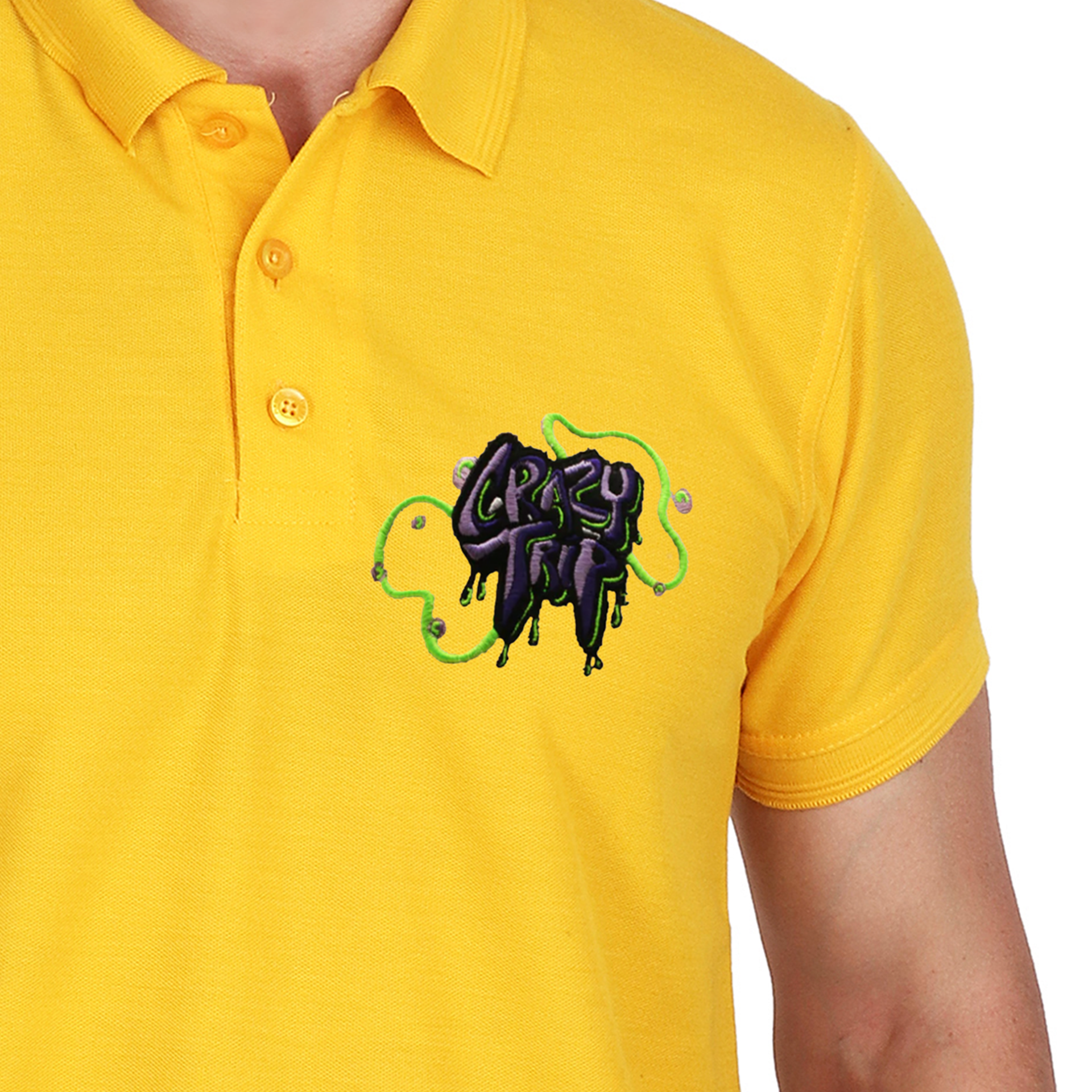 Embroidered T-Shirt - Crazy Time
