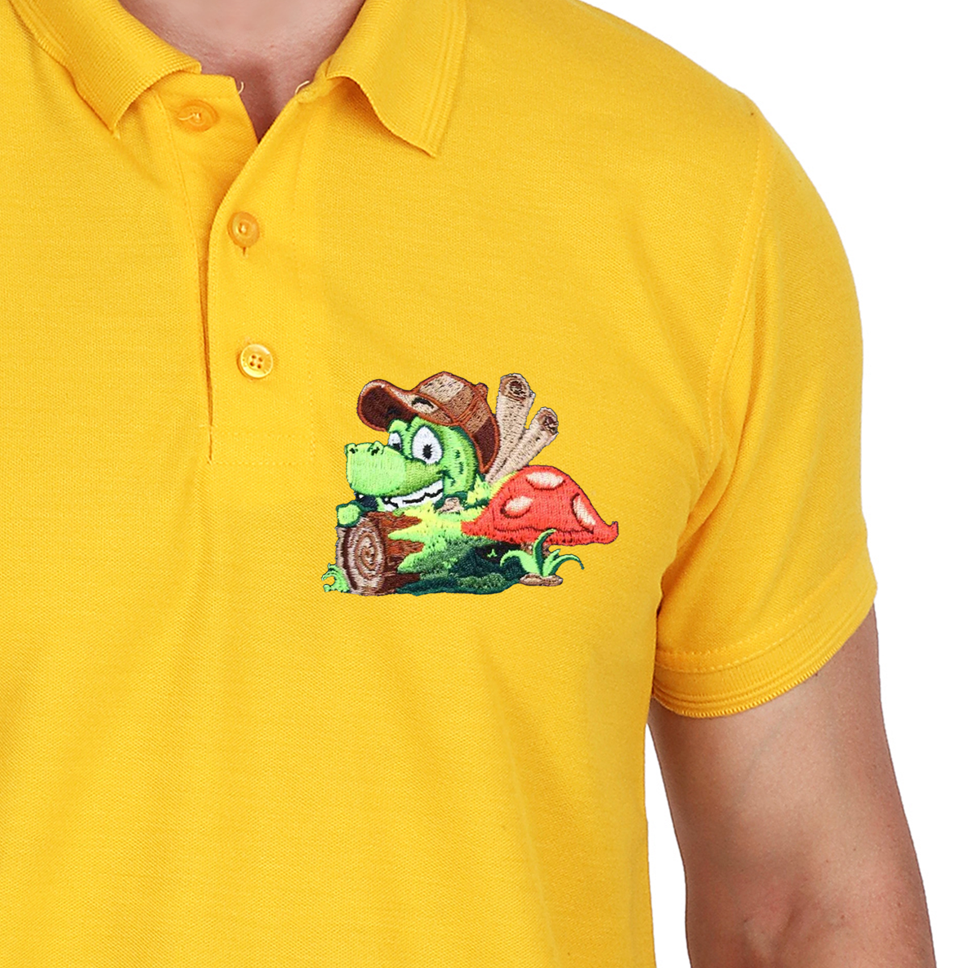 Embroidered T-Shirt - Croc