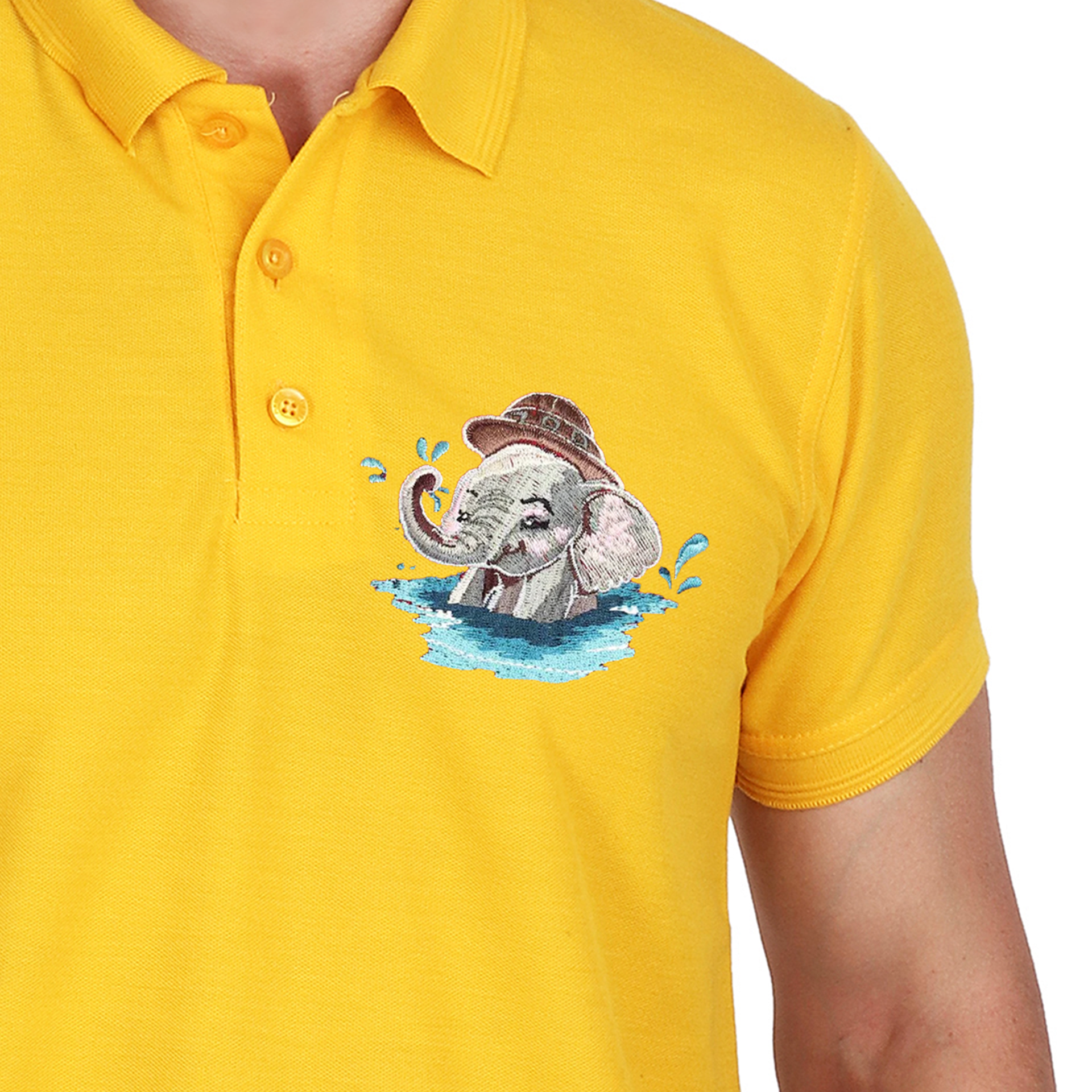 Embroidered T-Shirt - Ele