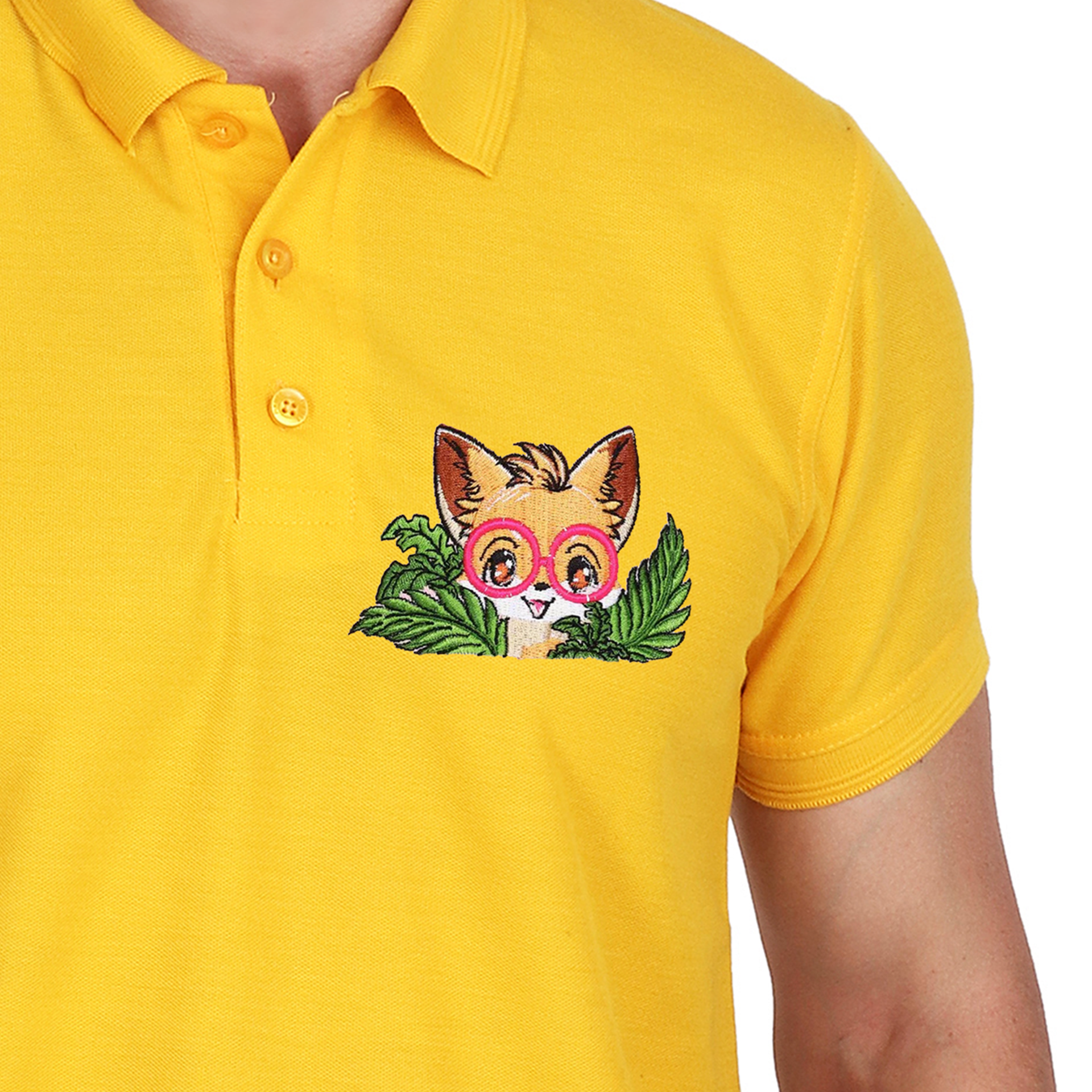 Embroidered T-Shirt - fox