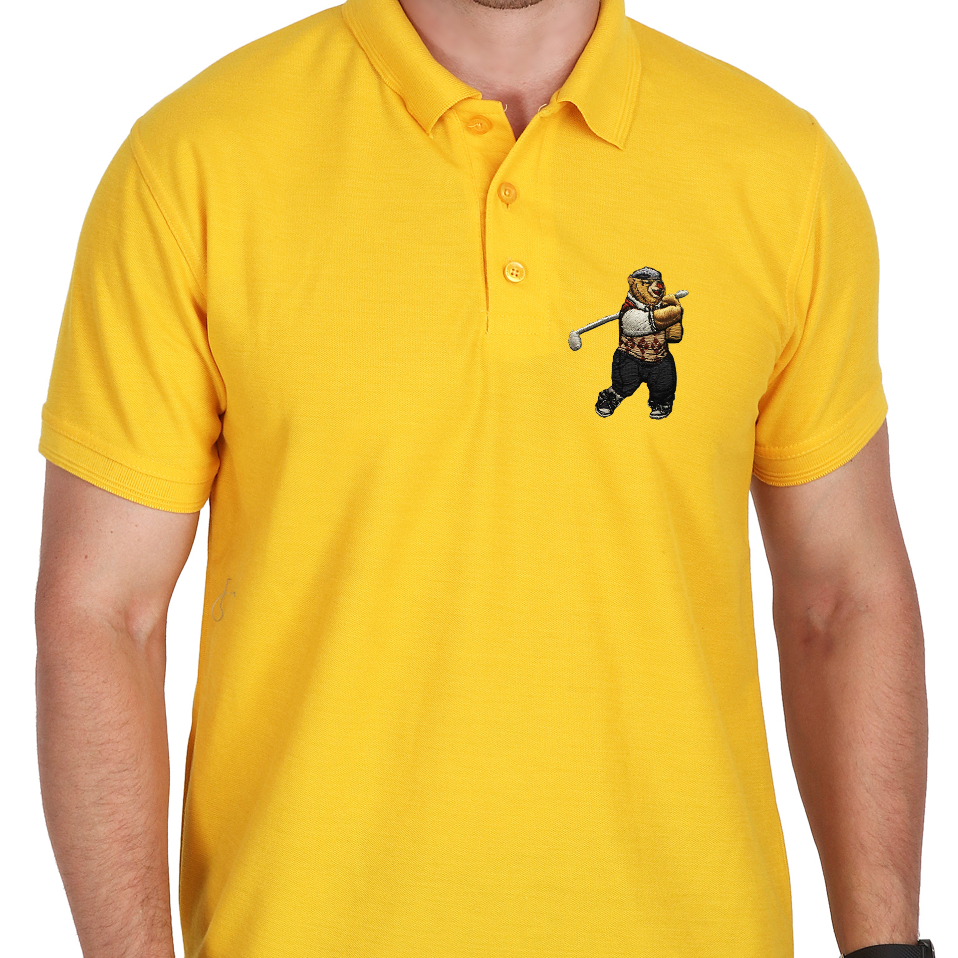 Embroidered T-Shirt - Golfy