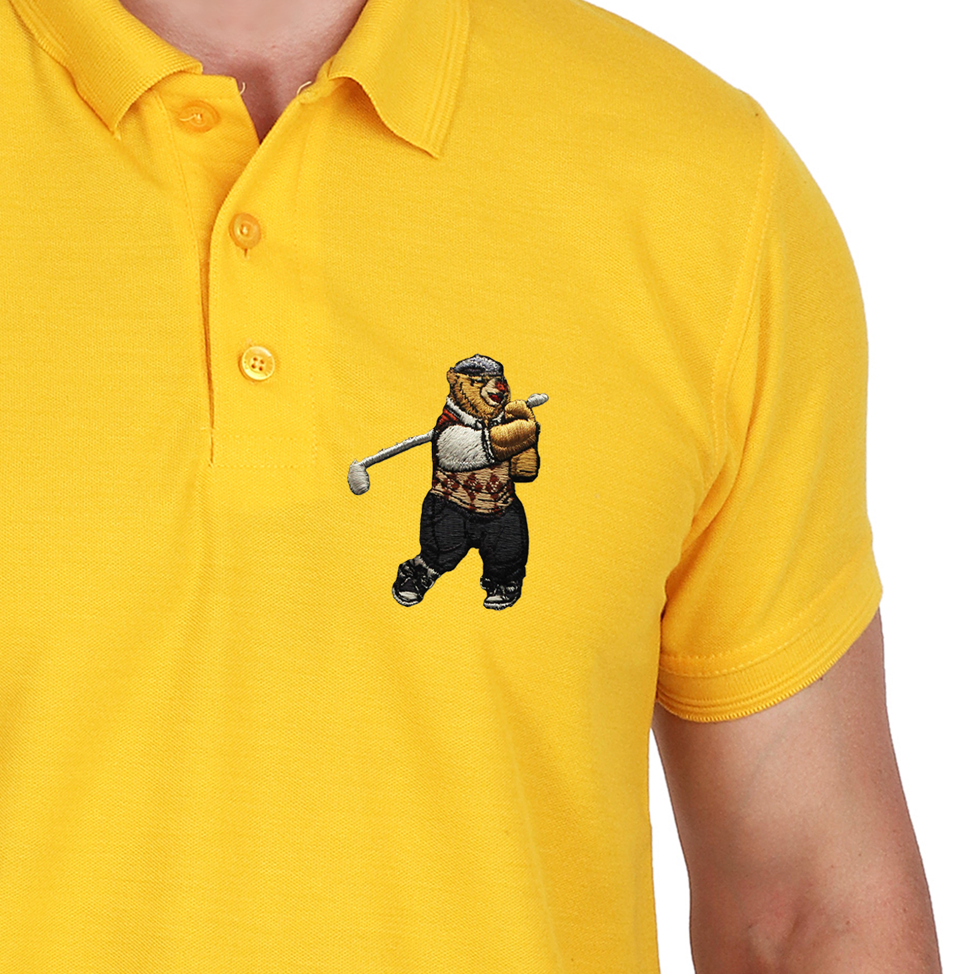 Embroidered T-Shirt - Golfy
