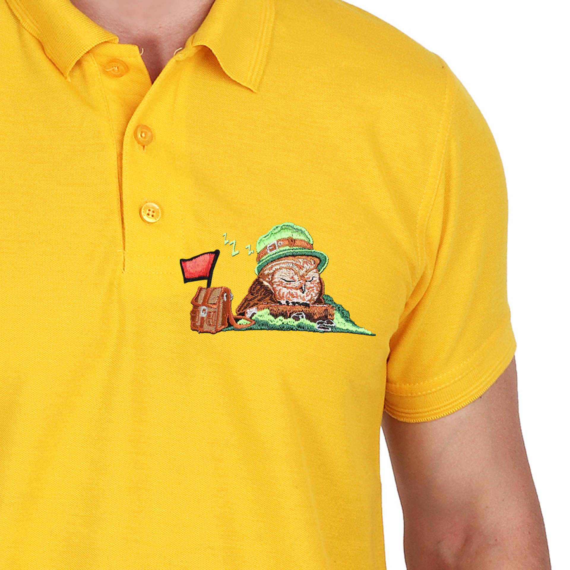 Embroidered T-Shirt - Hoot