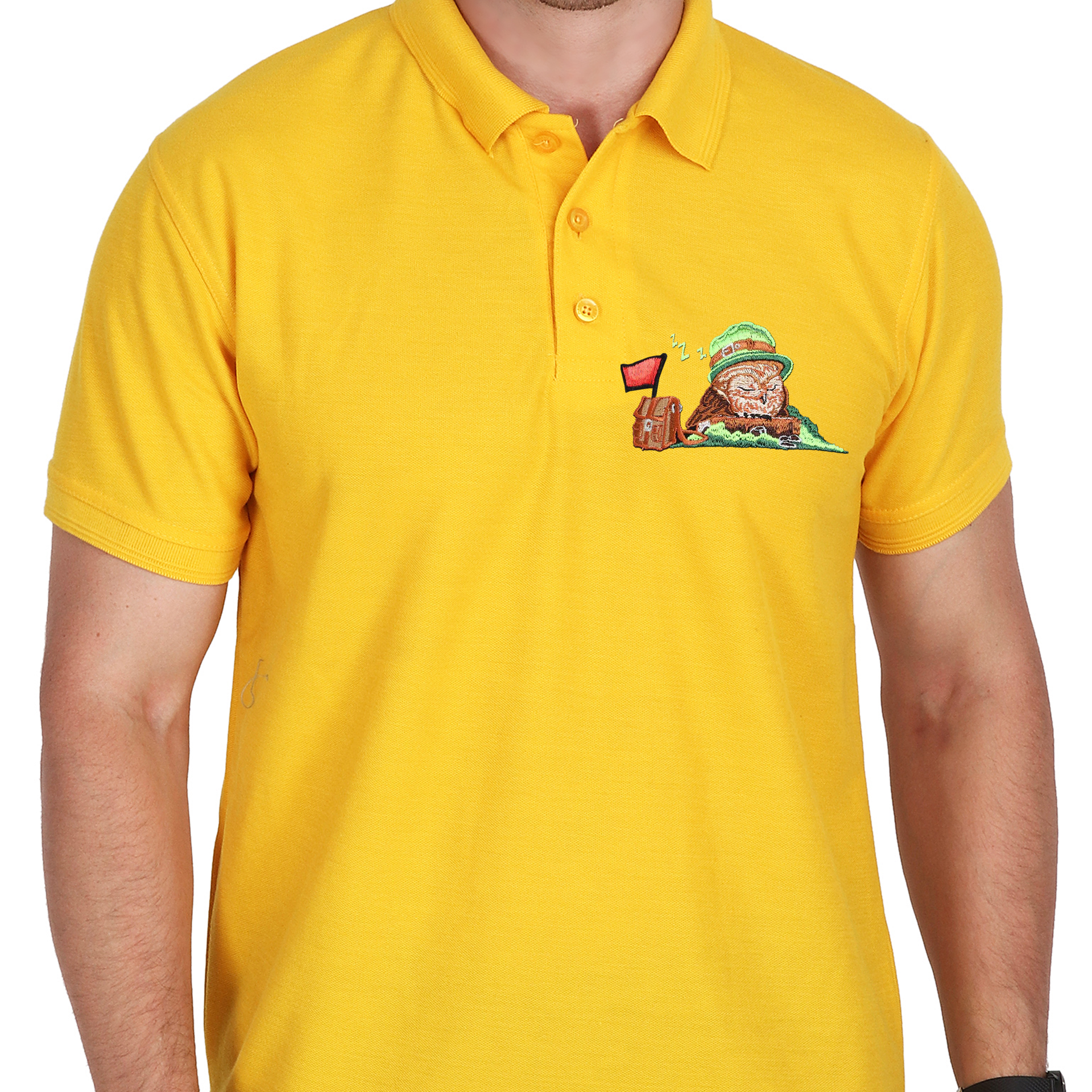 Embroidered T-Shirt - Hoot