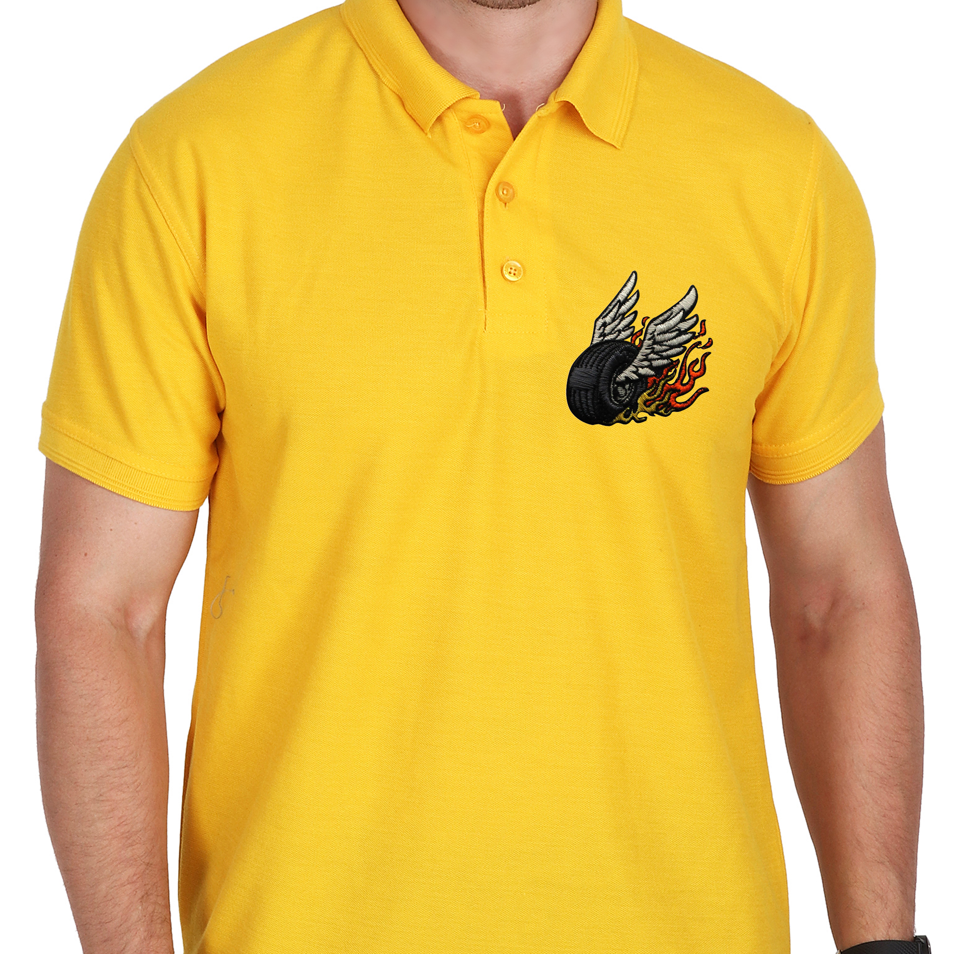 Embroidered T-Shirt - Rider