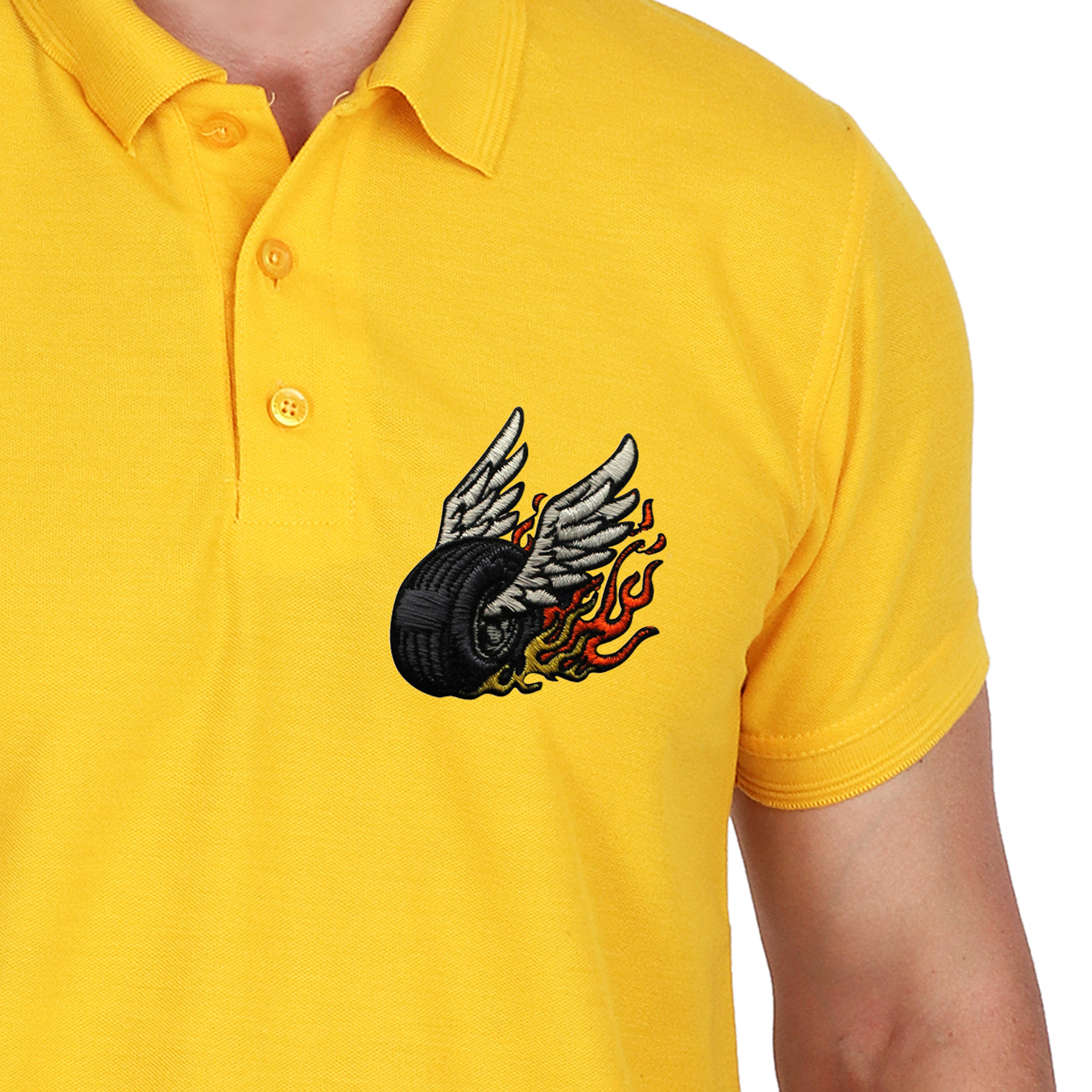 Embroidered T-Shirt - Rider