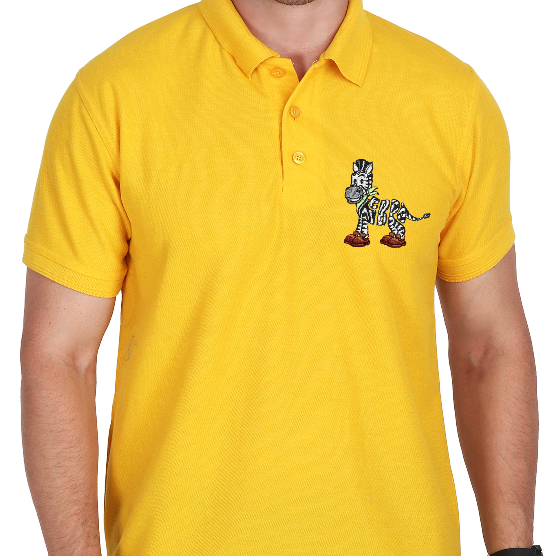Embroidered T-Shirt - Zebra
