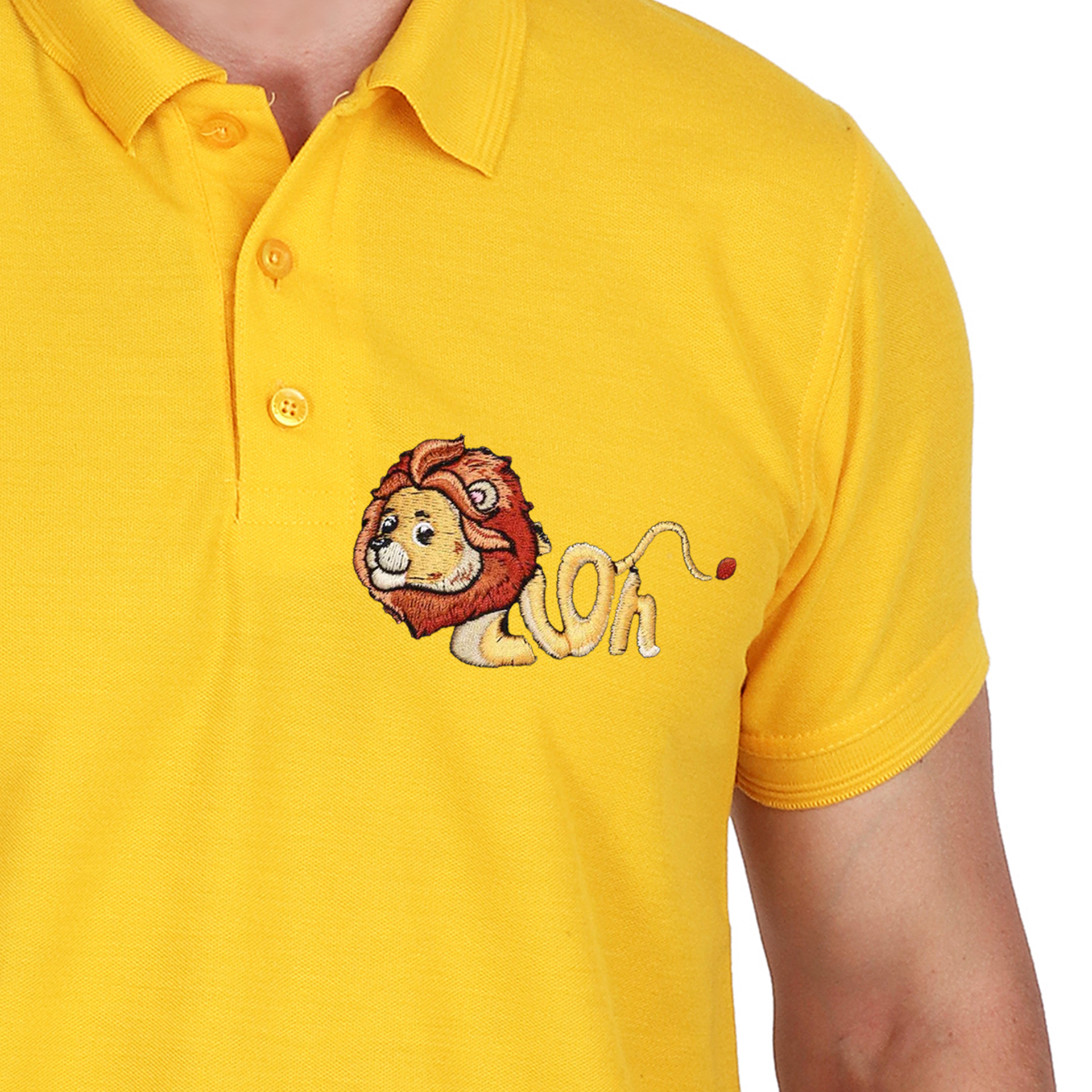 Embroidered T-Shirt - Simba