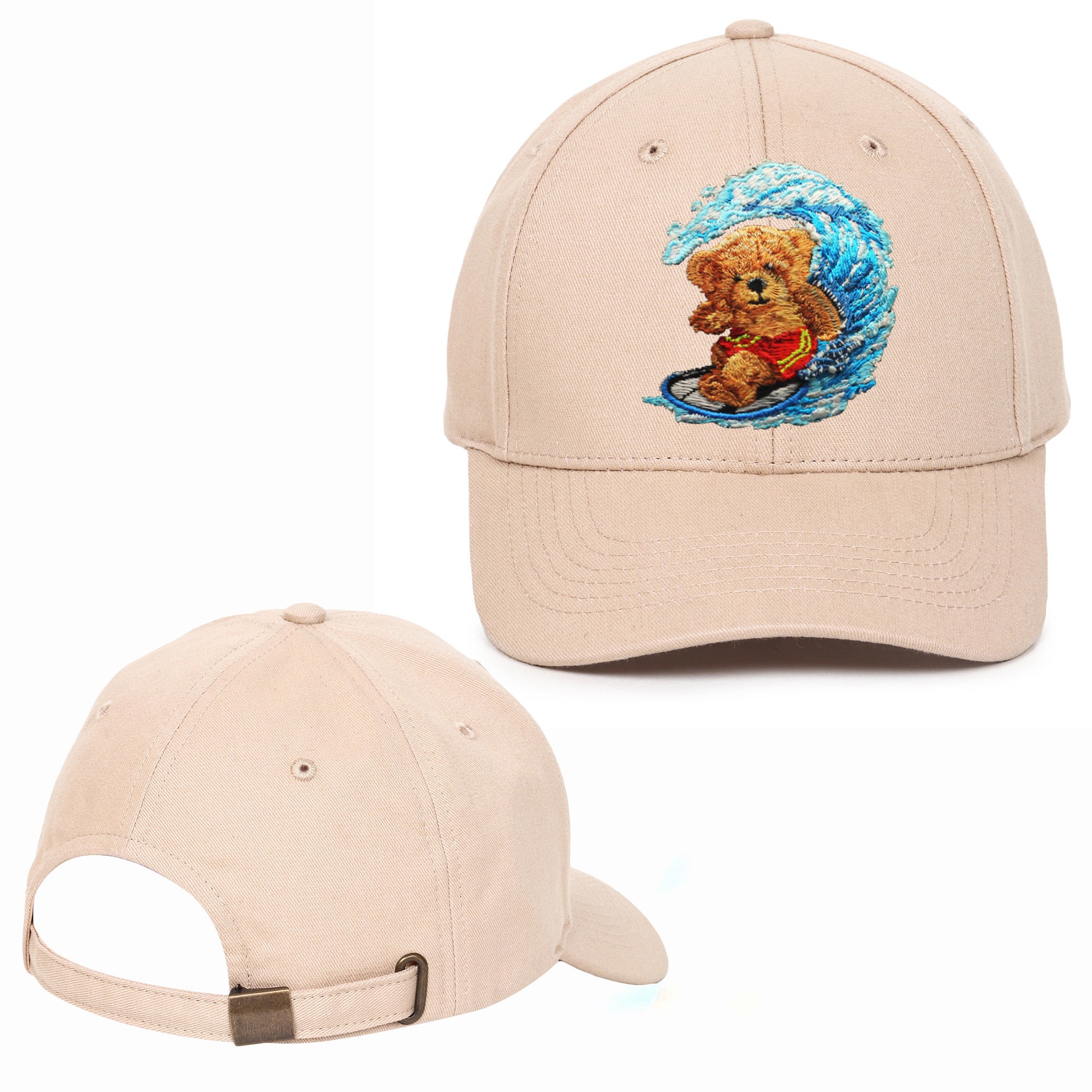 Waverider Embroidered Baseball Caps