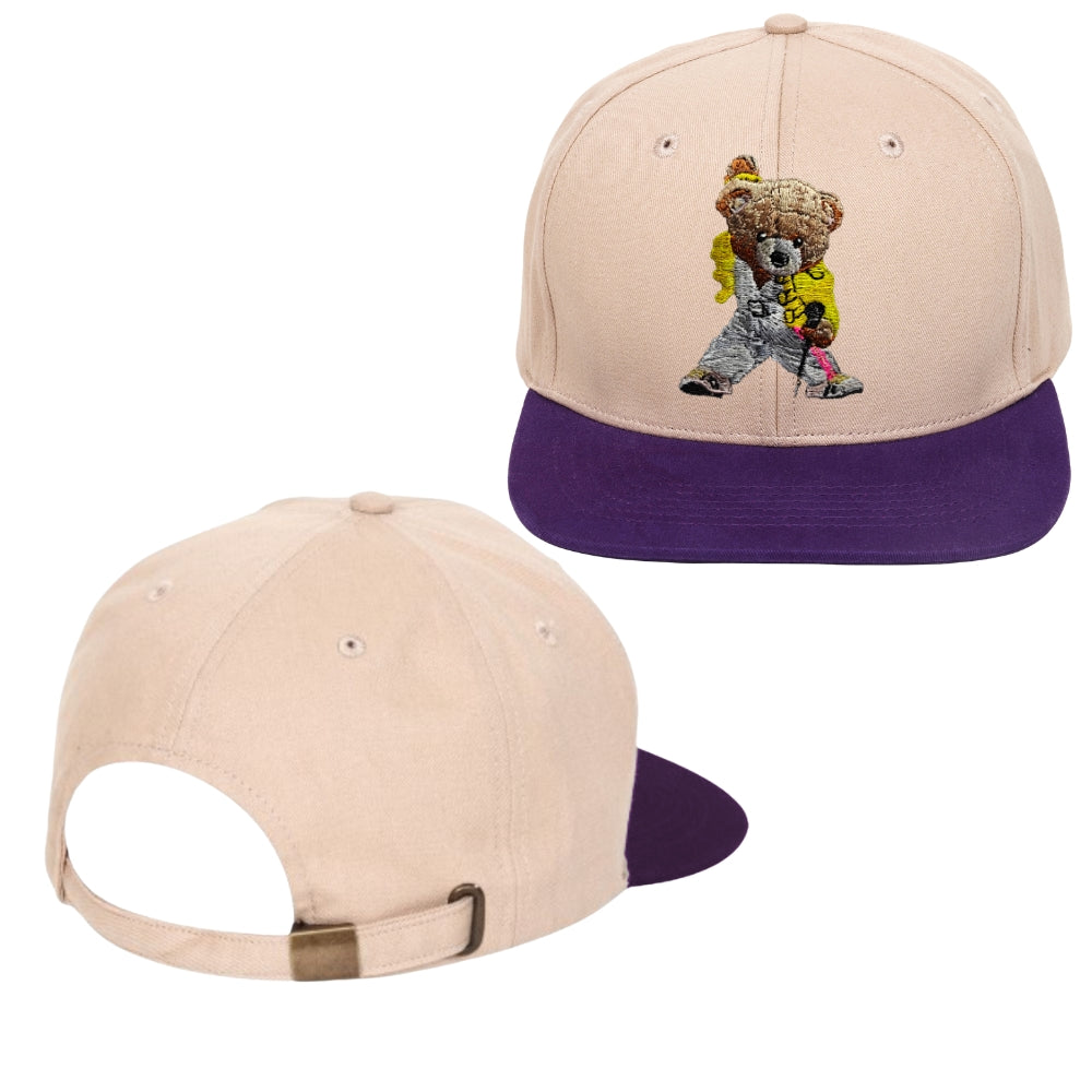 Mic Drop Embroidered Hip Hop Caps