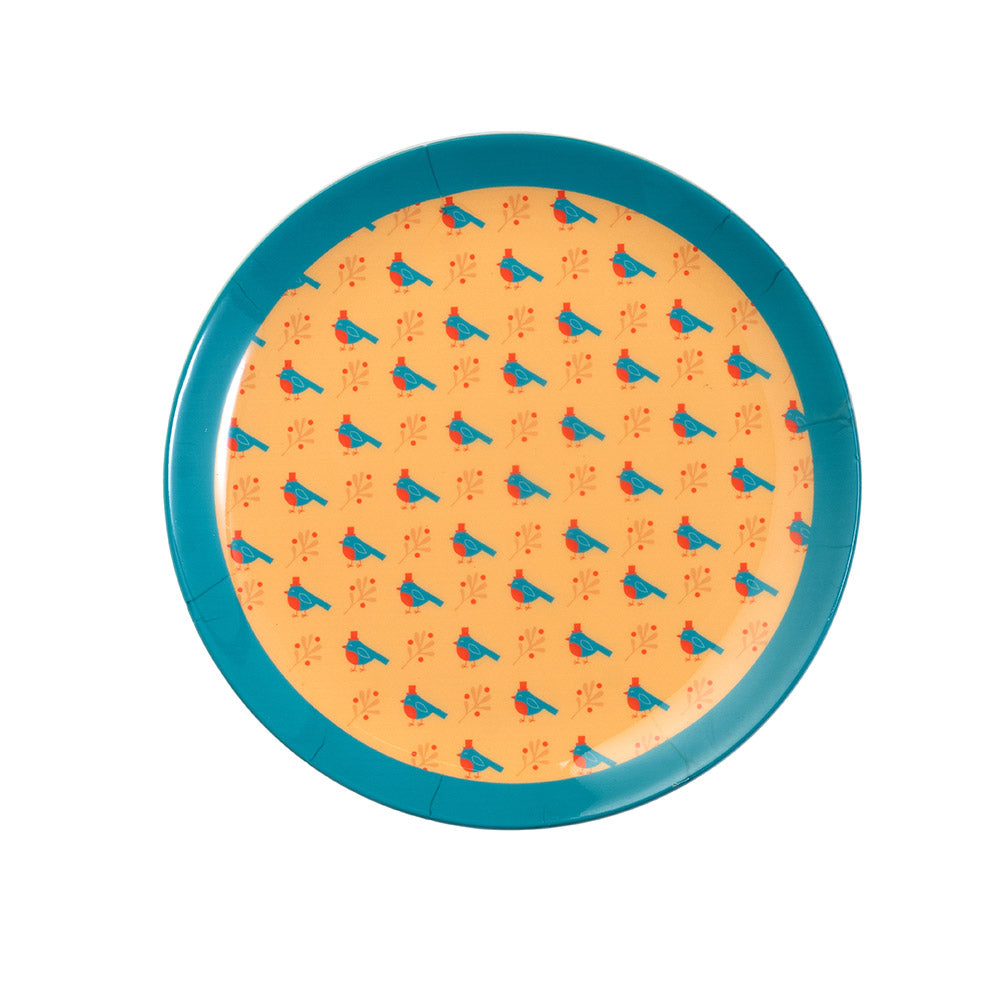 Decorative Wall Plate - Bird Berry