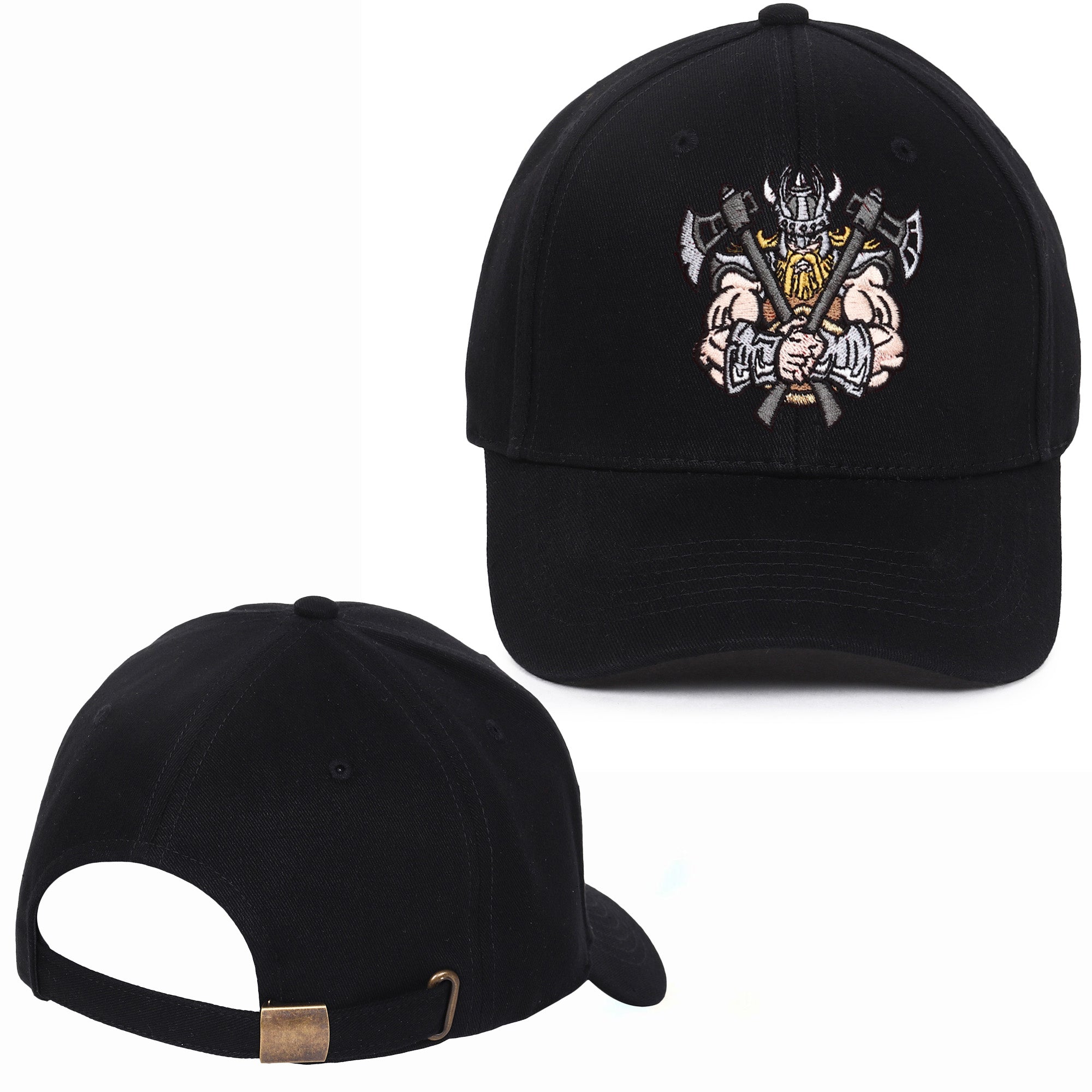 Warrior Embroidered Baseball Caps