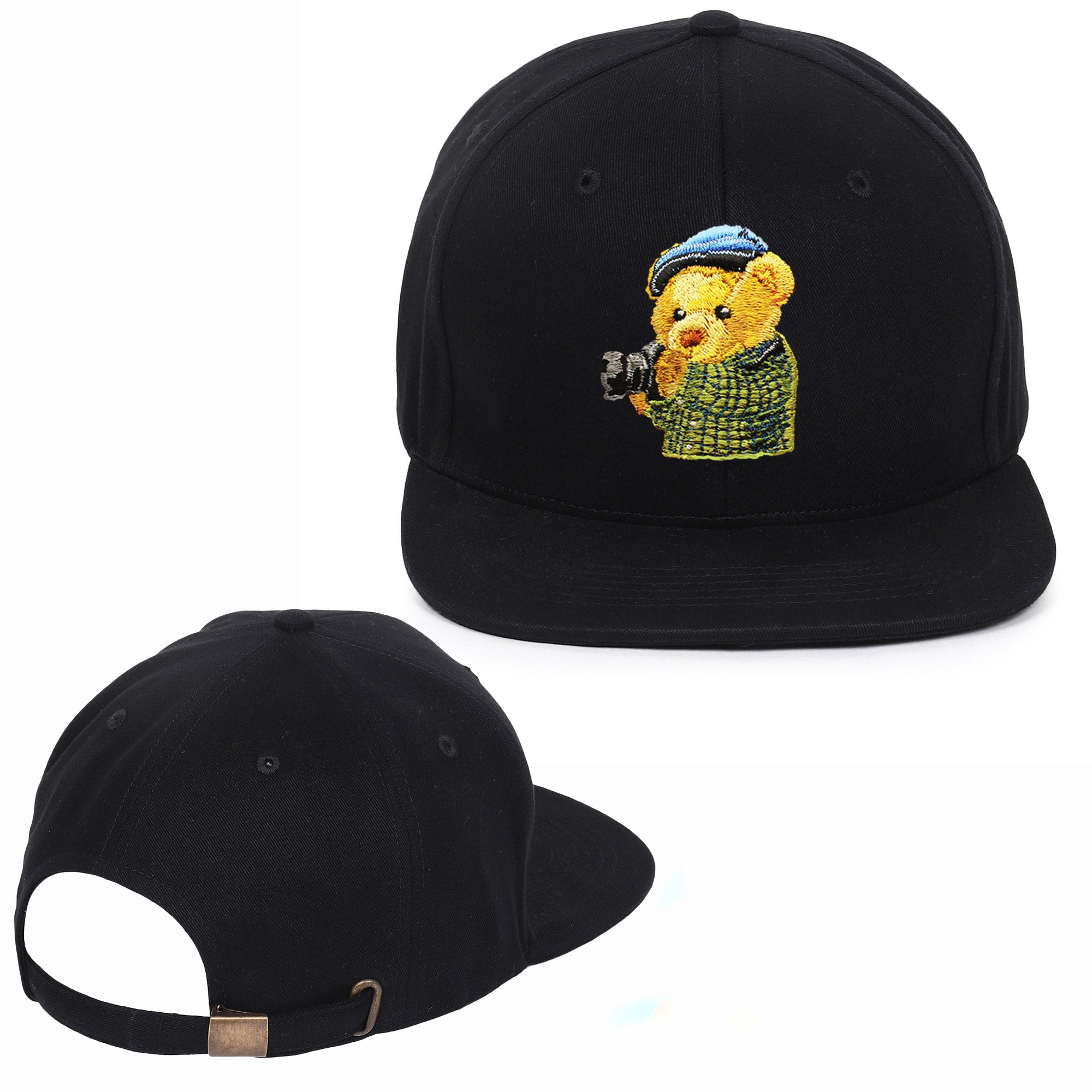 Snapit Embroidered Hip Hop Caps