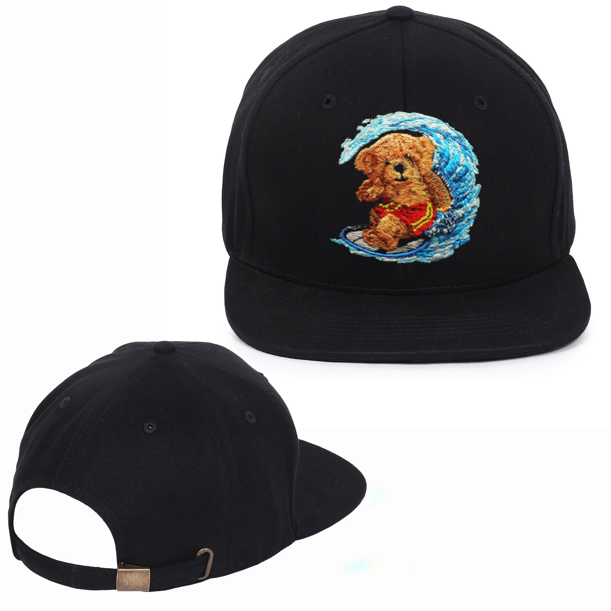 Waverider Embroidered Hip Hop Caps