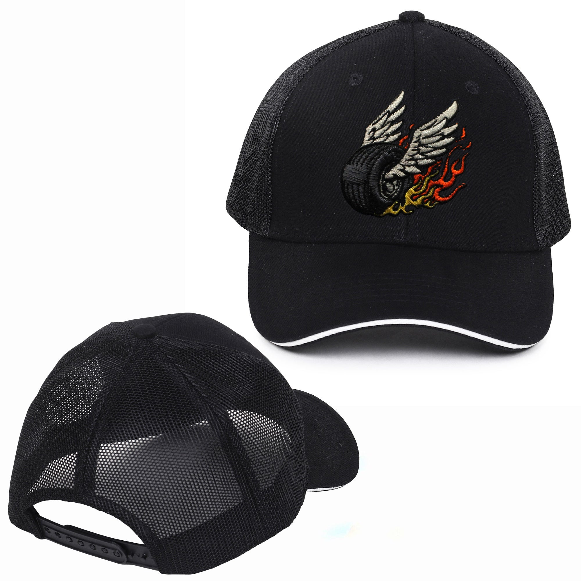 Rider Embroidered Baseball Caps