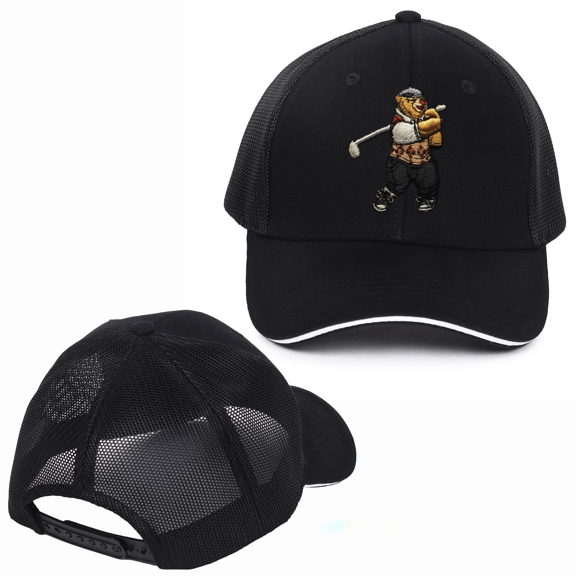 Golfy Embroidered Baseball Caps