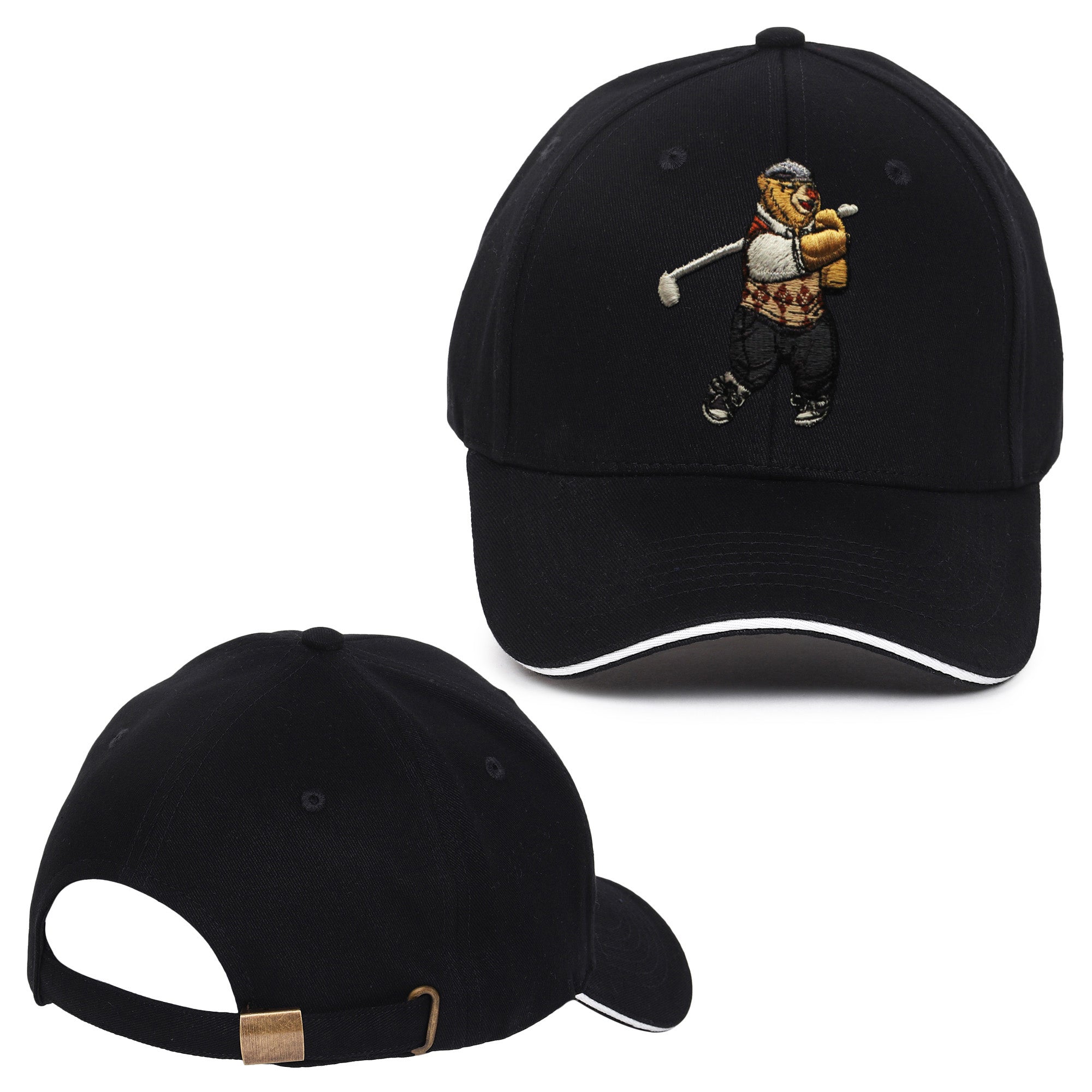 Golfy Embroidered Baseball Caps