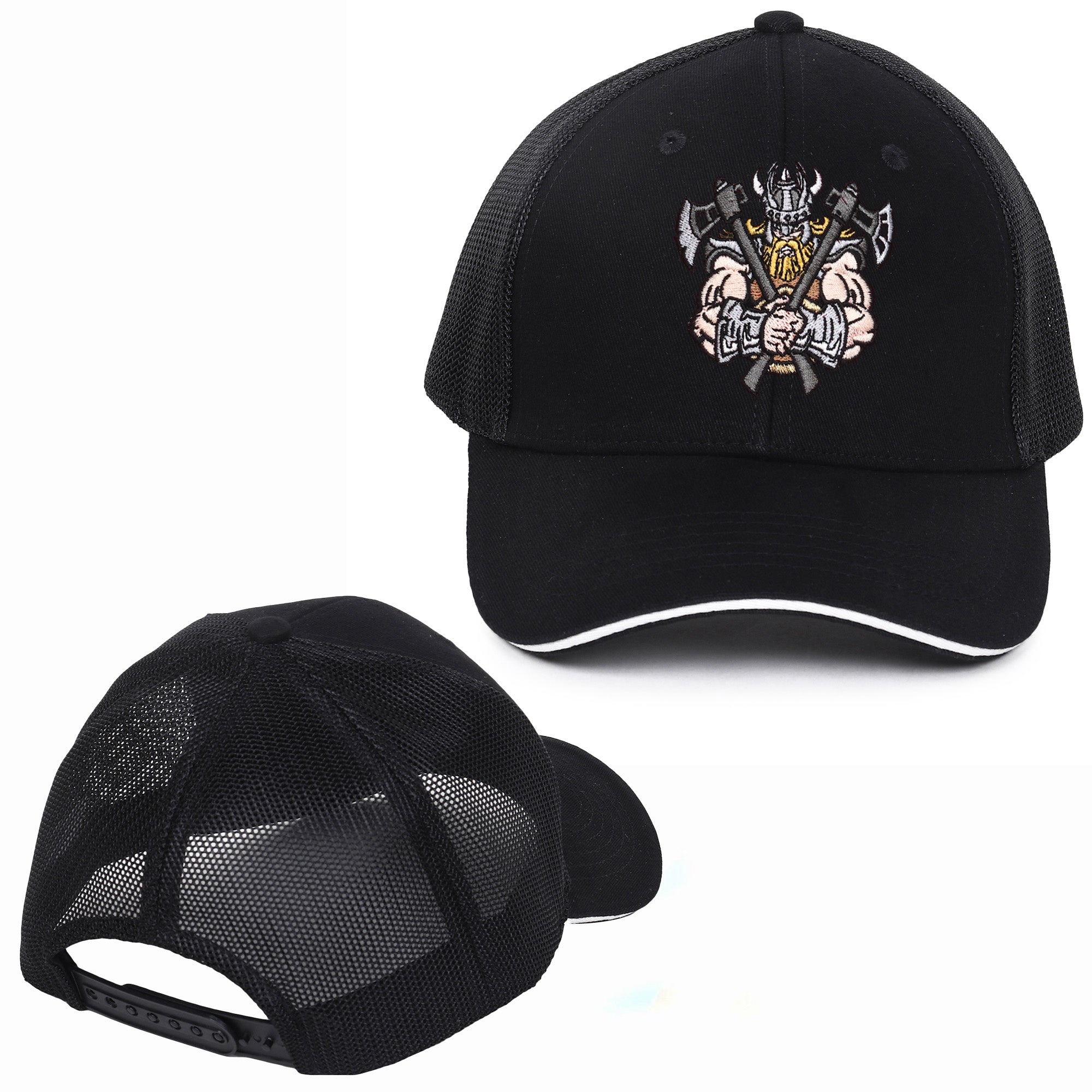 Warrior Embroidered Baseball Caps