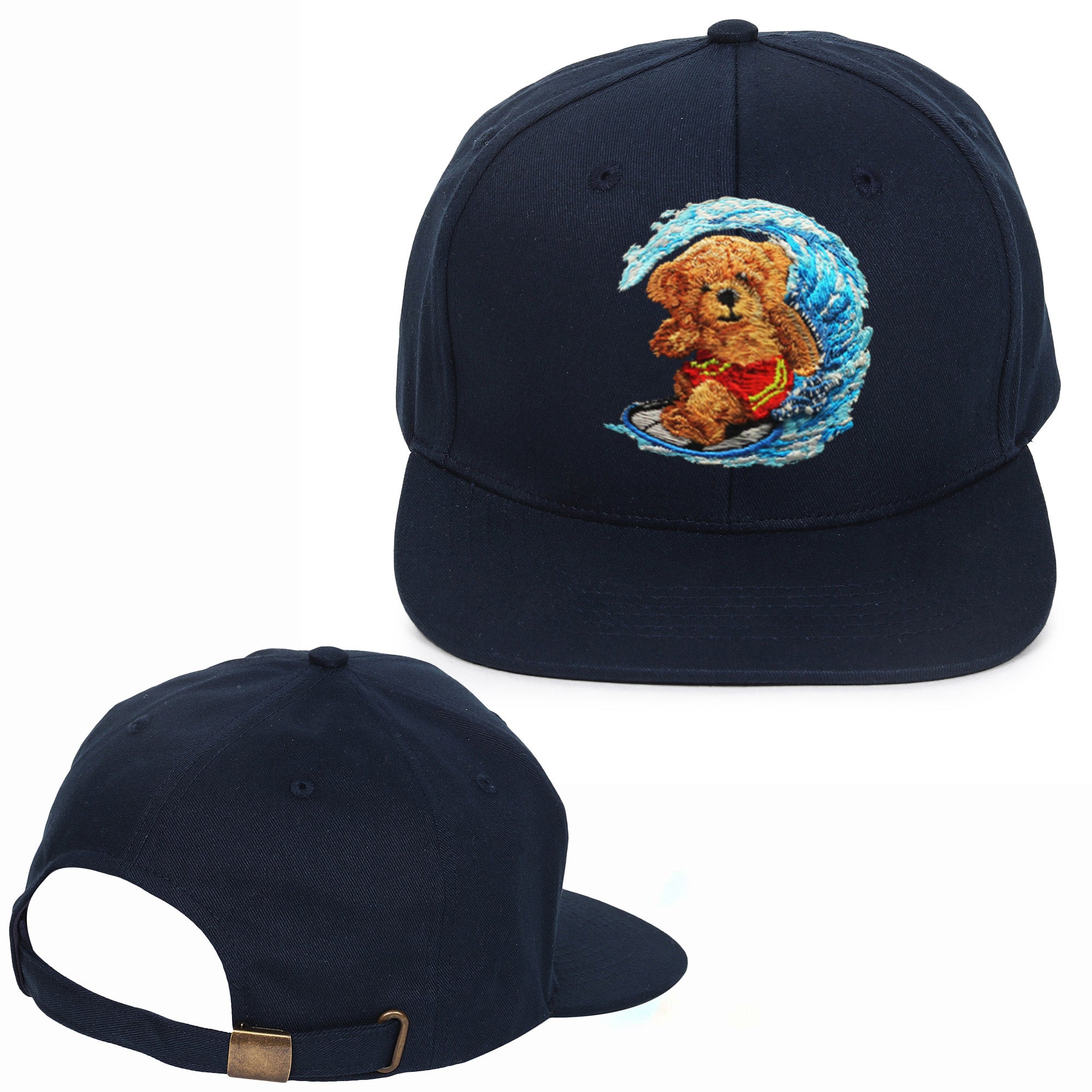 Waverider Embroidered Hip Hop Caps