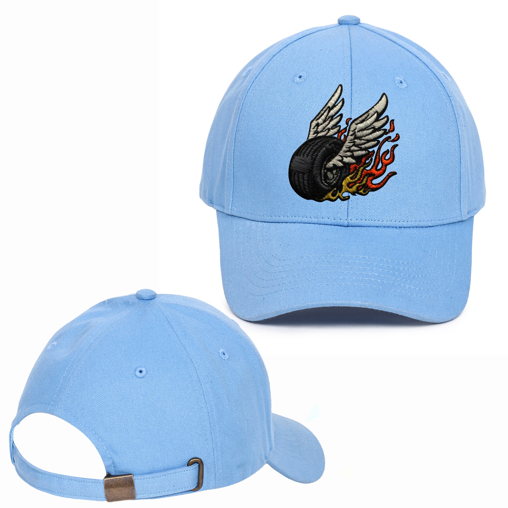 Rider Embroidered Baseball Caps