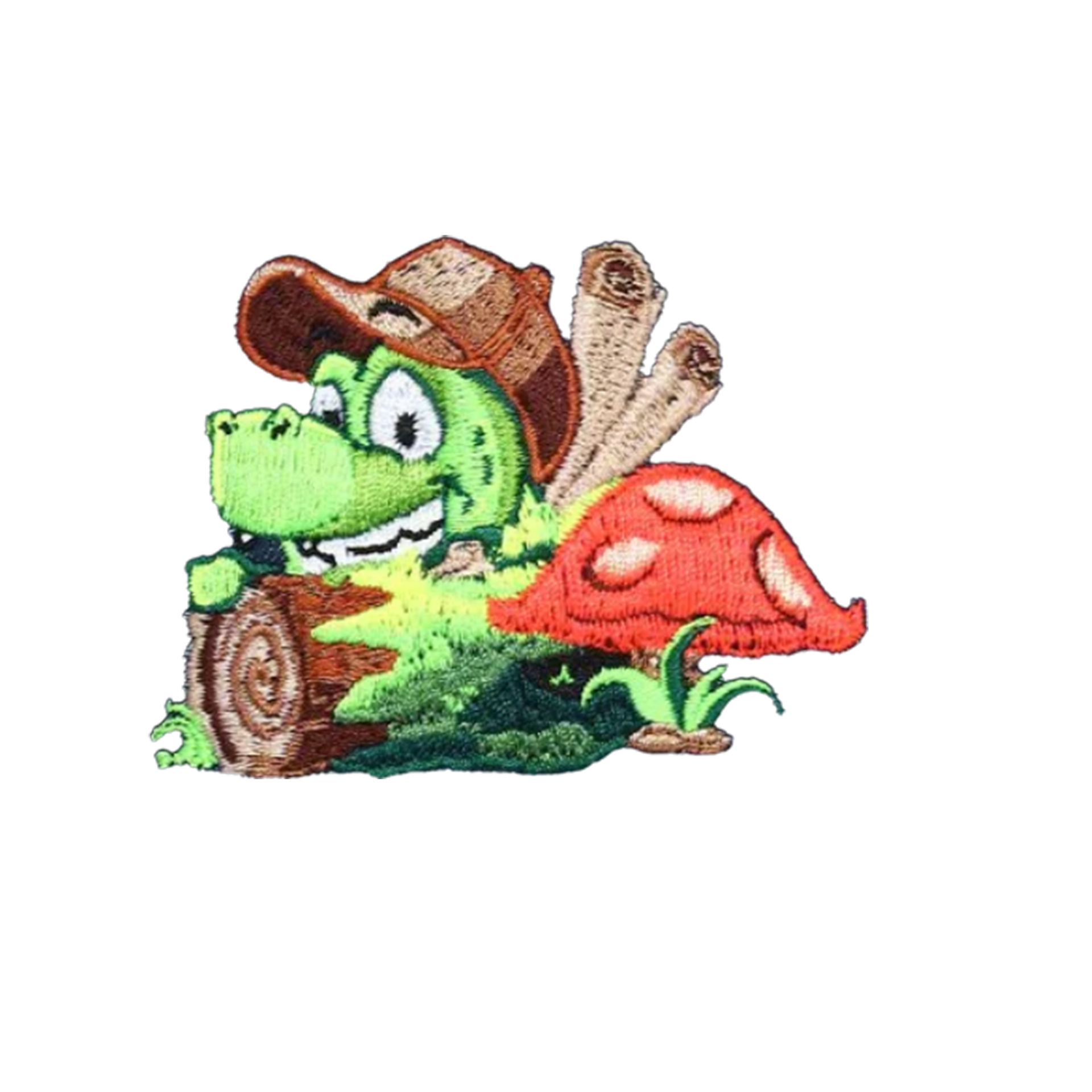 Embroidered T-Shirt - Croc