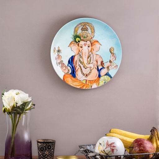 Decorative Wall Plates - Ganesha