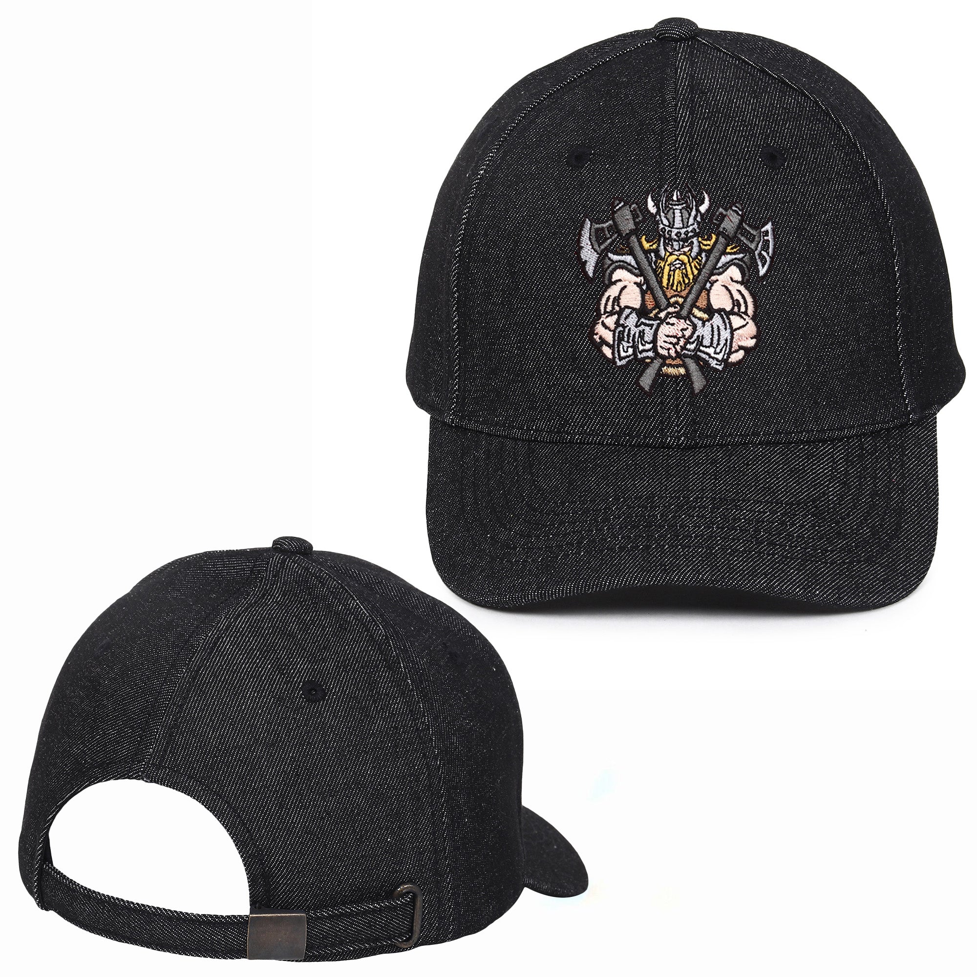 Warrior Embroidered Baseball Caps