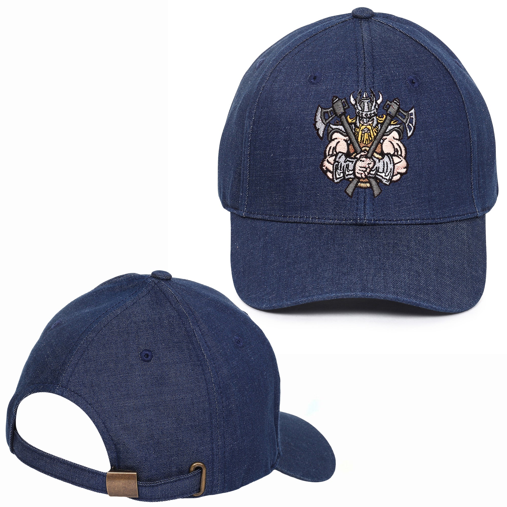 Warrior Embroidered Baseball Caps