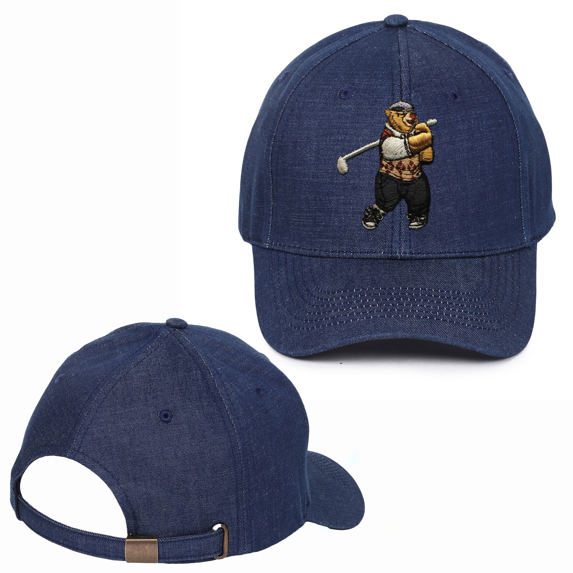 Golfy Embroidered Baseball Caps