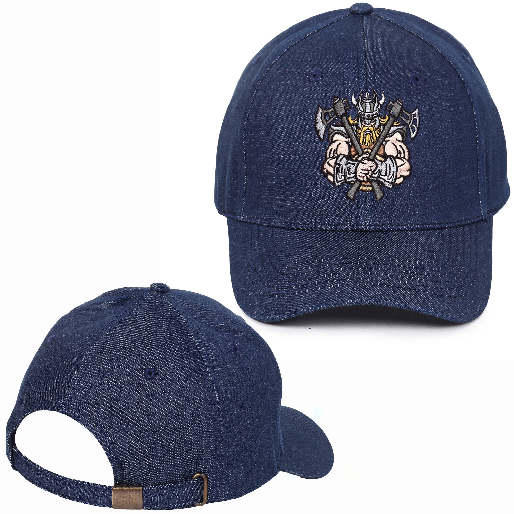 Warrior Embroidered Baseball Caps