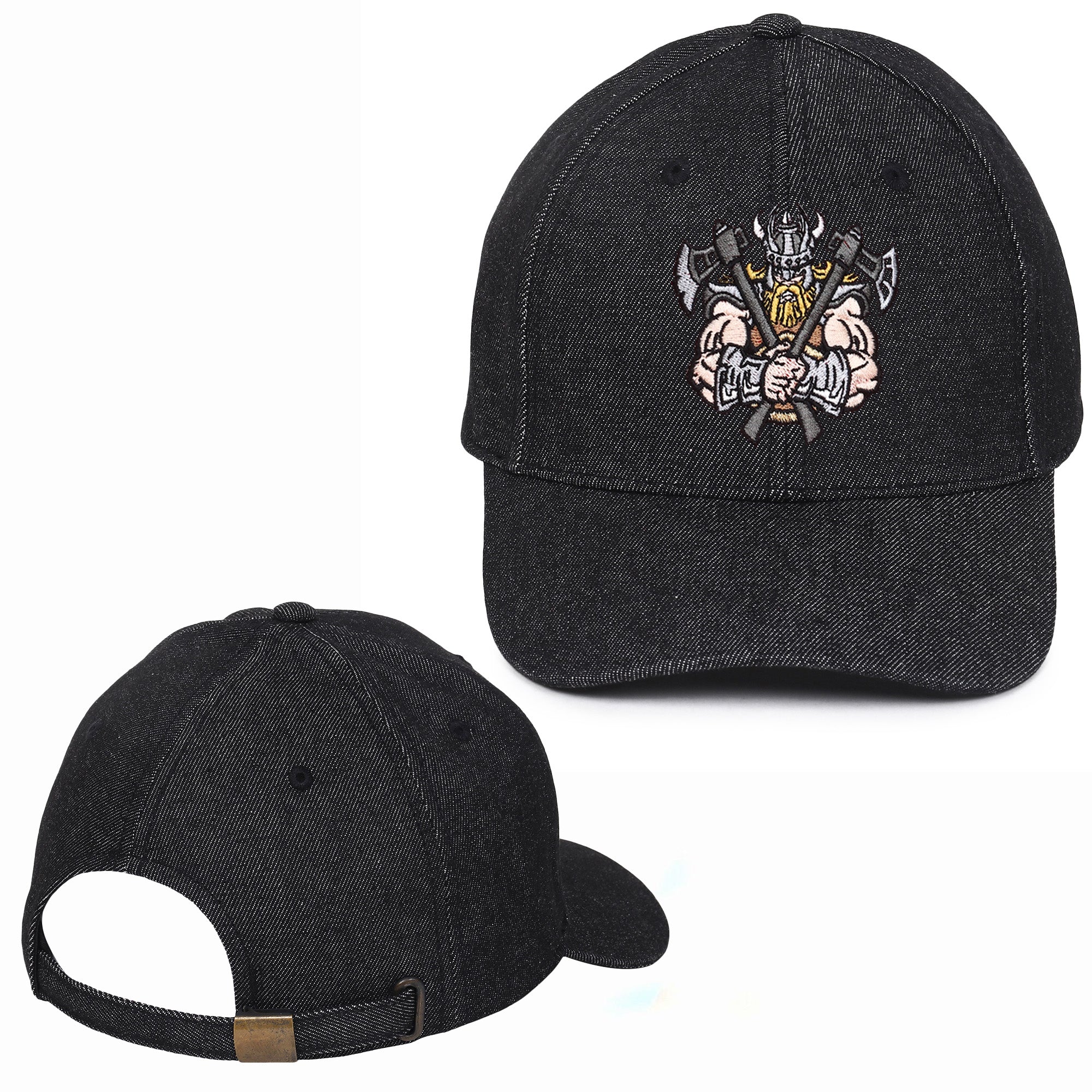 Warrior Embroidered Baseball Caps