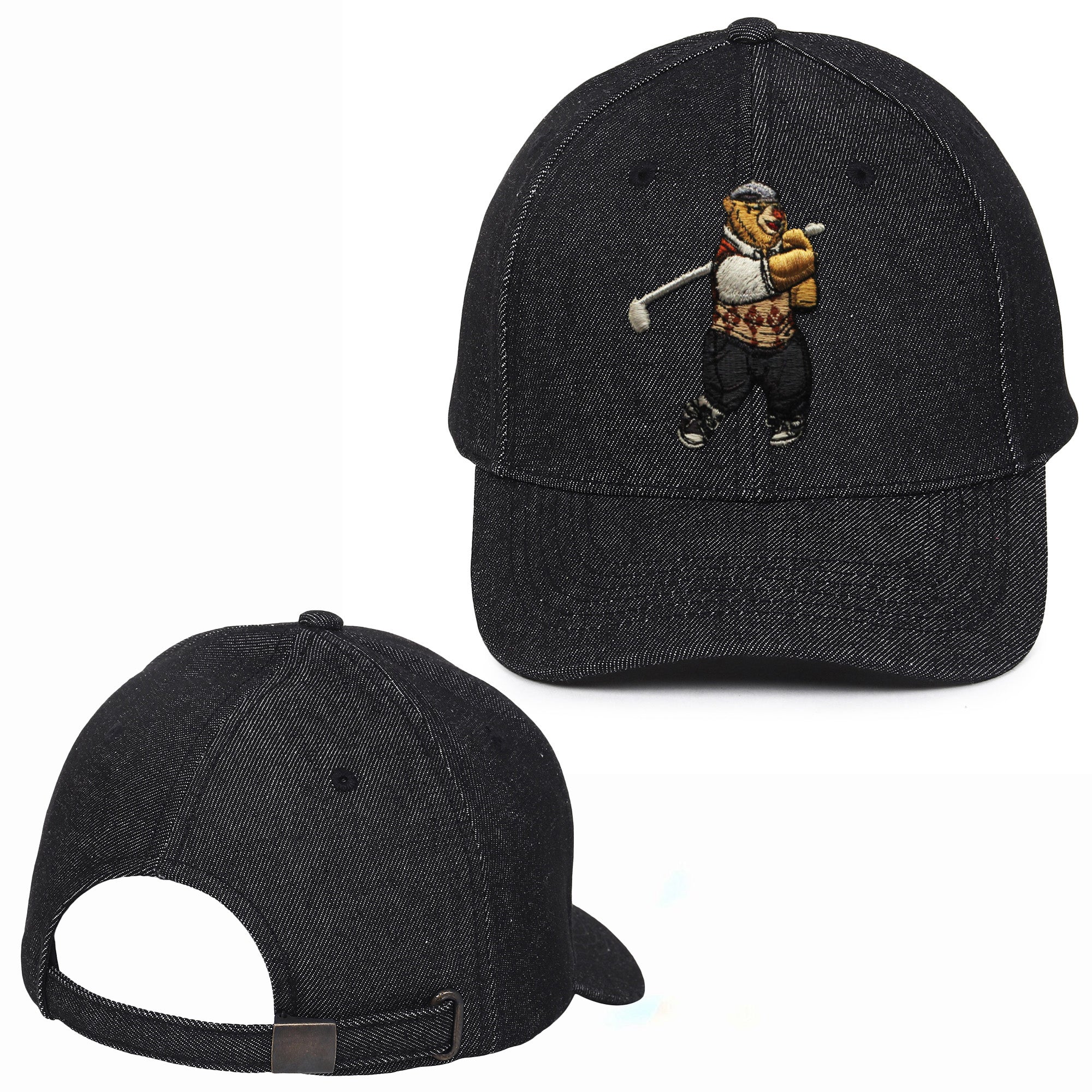 Golfy Embroidered Baseball Caps