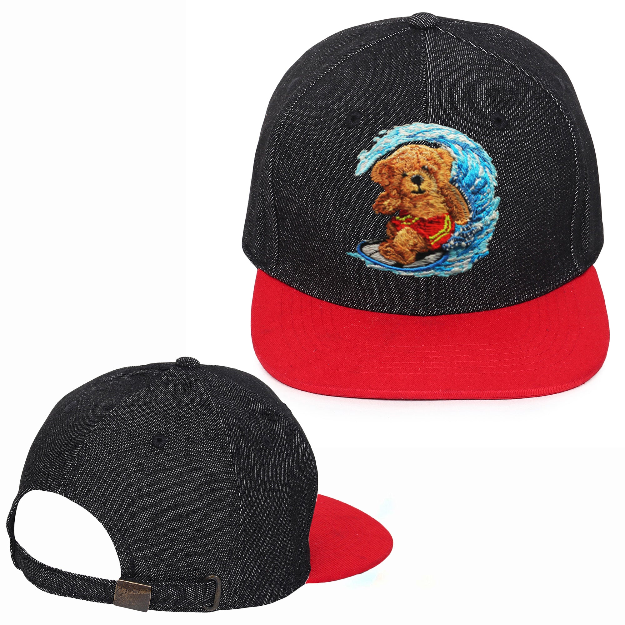 Waverider Embroidered Hip Hop Caps