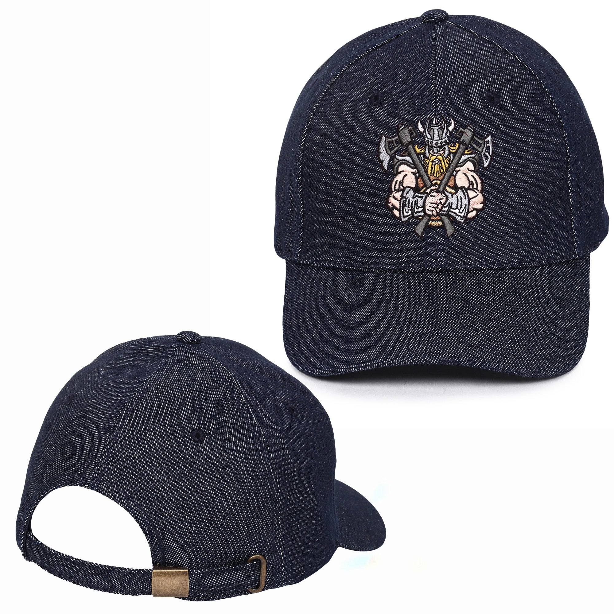 Warrior Embroidered Baseball Caps