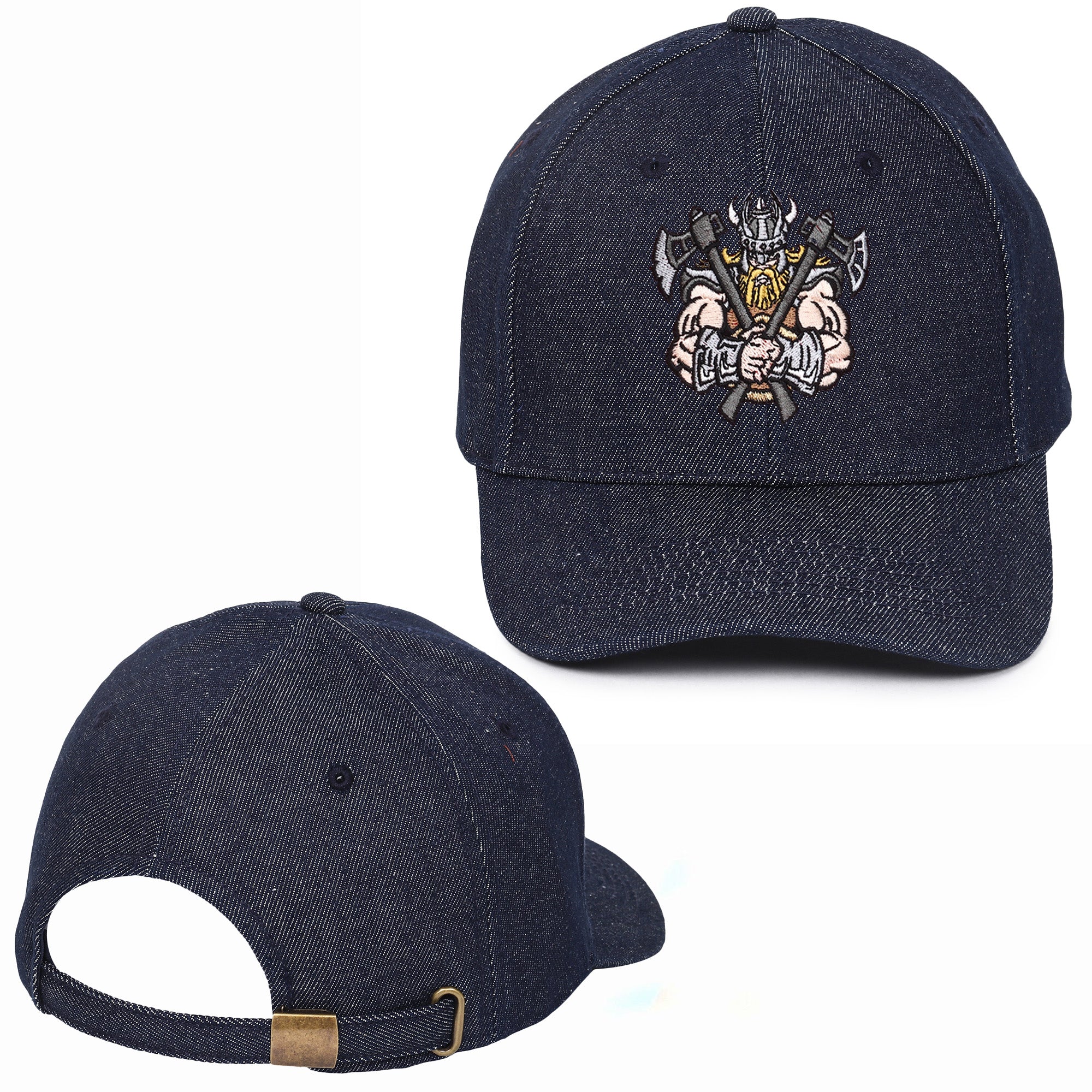 Warrior Embroidered Baseball Caps