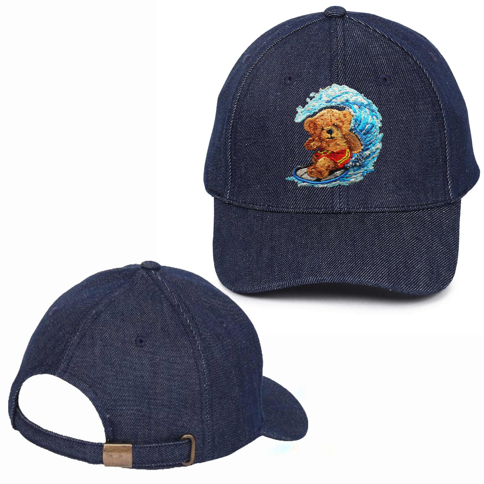 Waverider Embroidered Baseball Caps