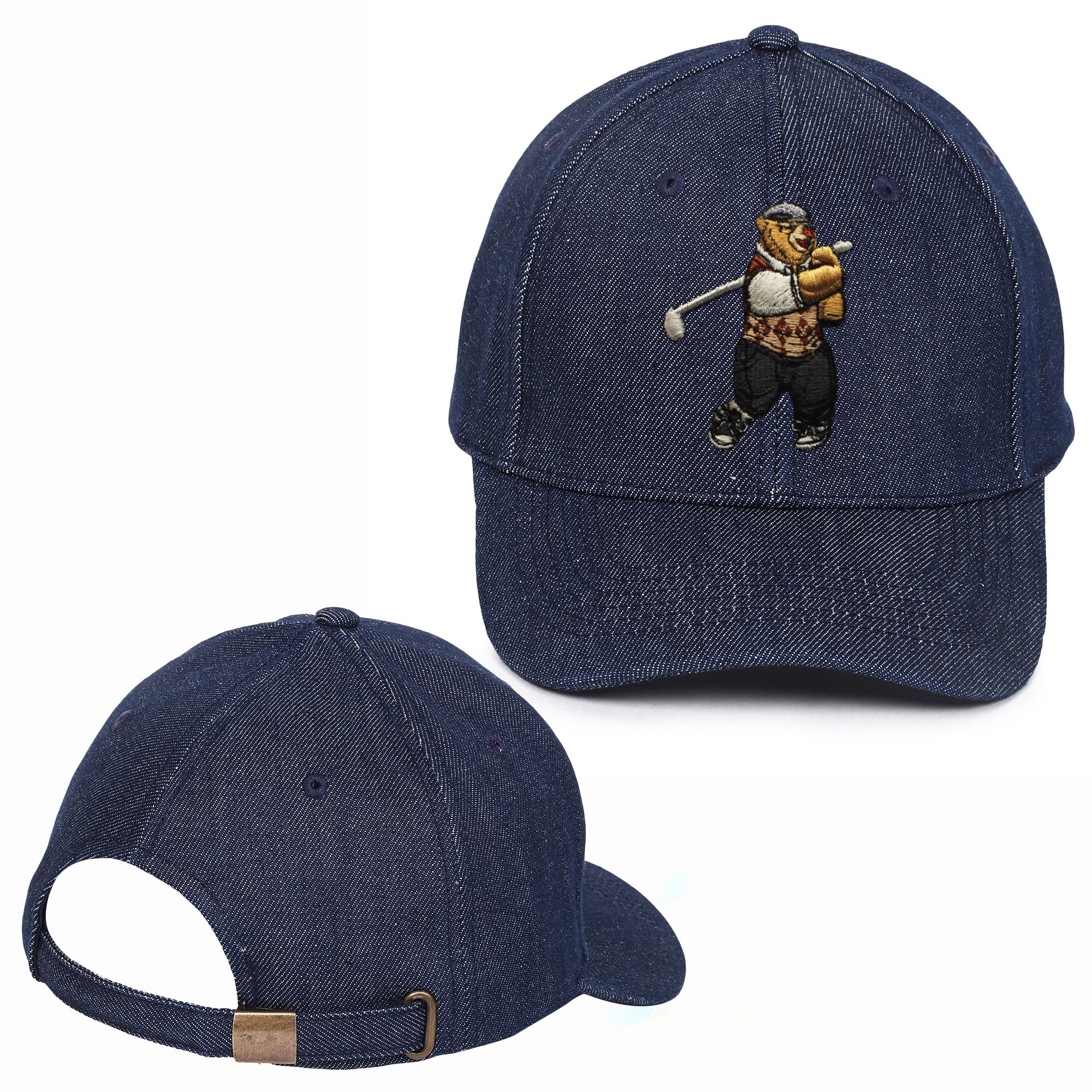 Golfy Embroidered Baseball Caps