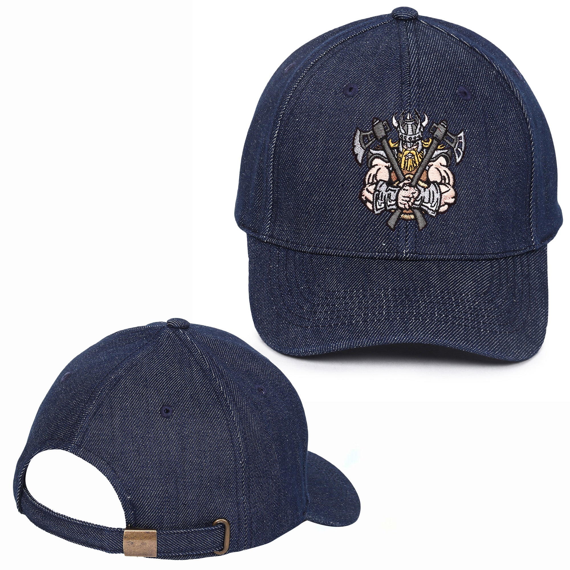 Warrior Embroidered Baseball Caps