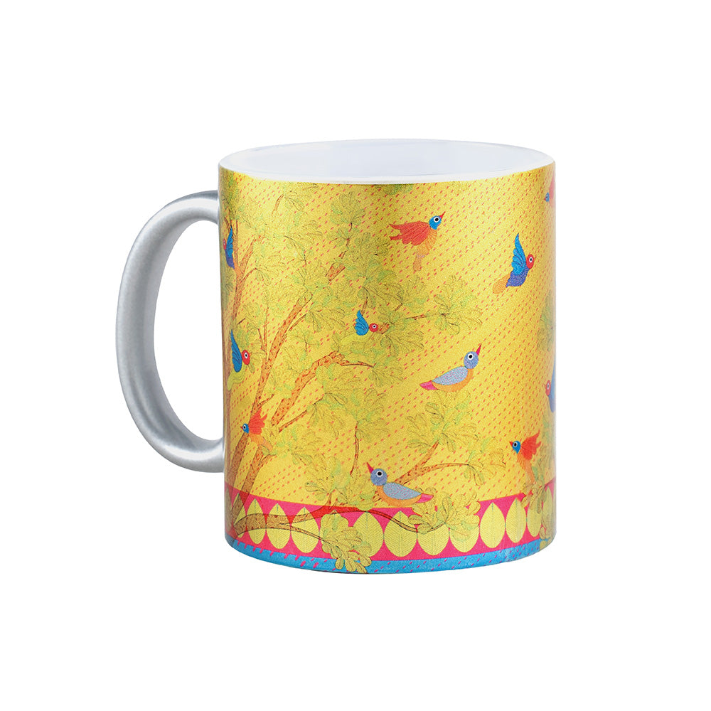 Silver Mugs - Gond Art