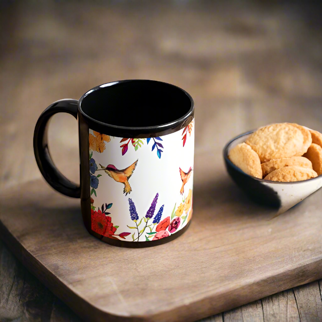 Inspired by Humming Bird |Coffee Cups, Cappuccino Cups|Microwave Safe Coffee Mug, Tea Mug|Perfect for Gifting