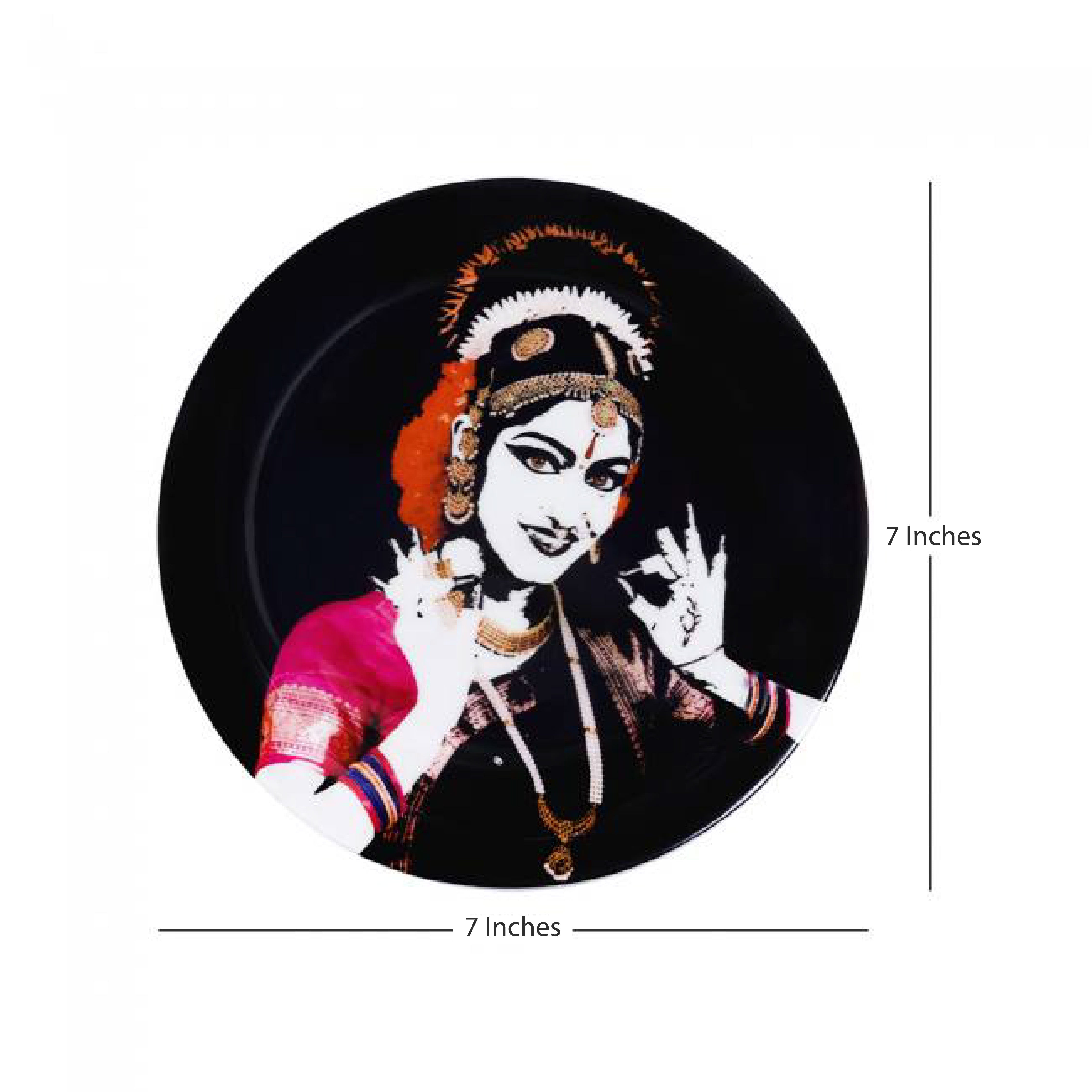 Decorative Wall Plate - KUCHIPUDI