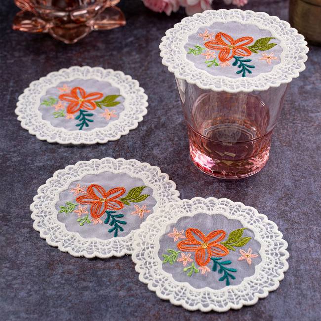 French Doilies - Floral