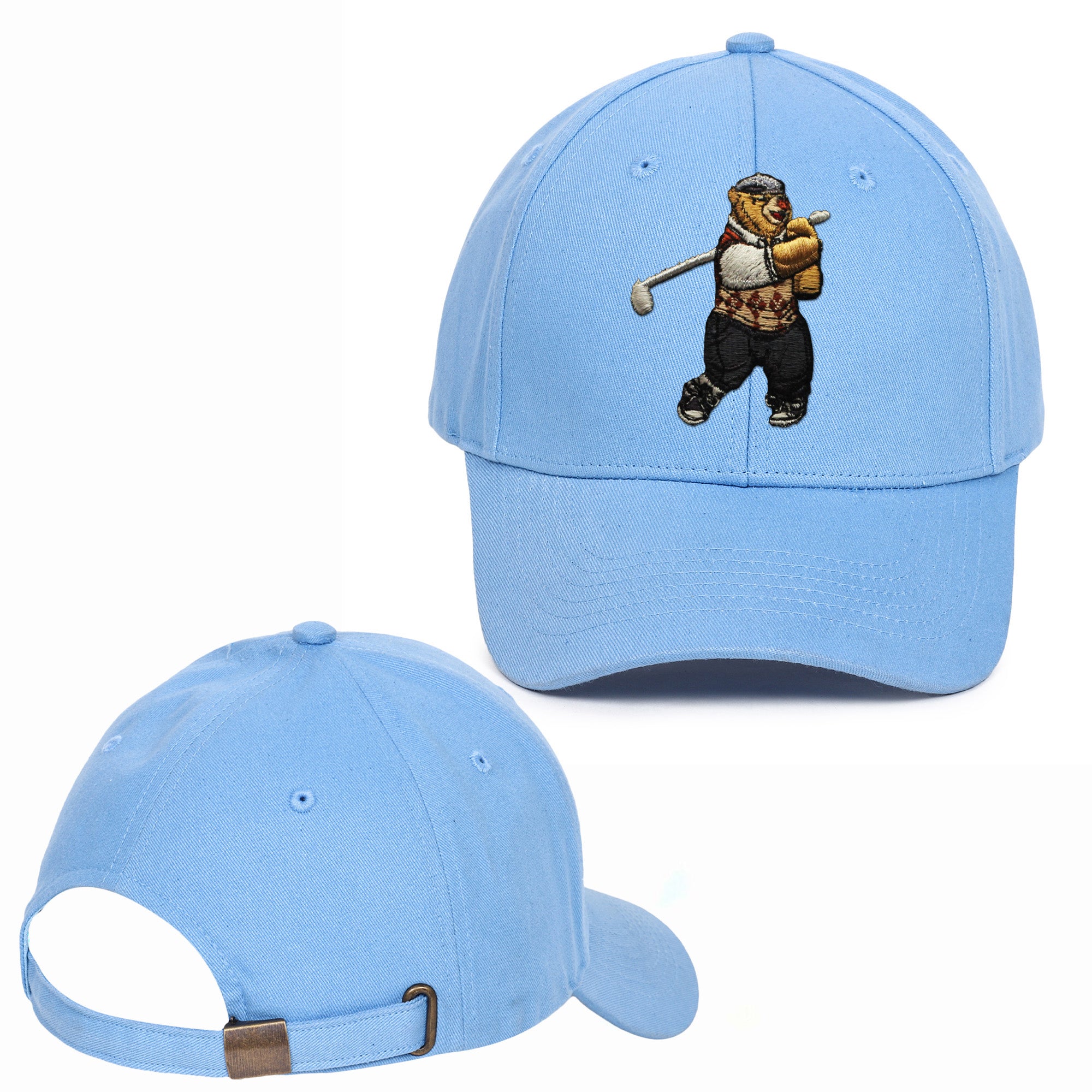 Golfy Embroidered Baseball Caps