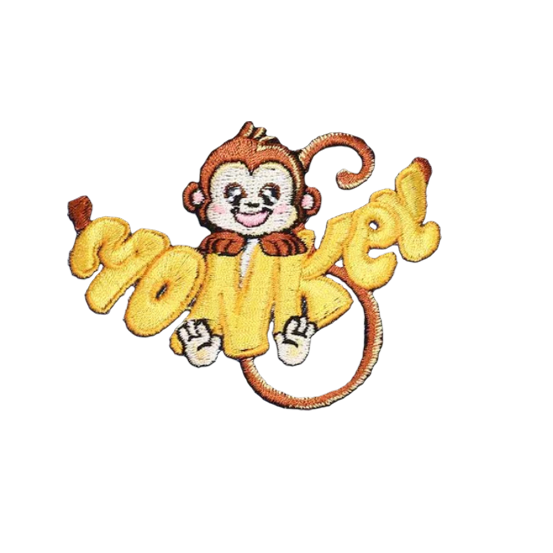 Embroidered T-Shirt - Monkey
