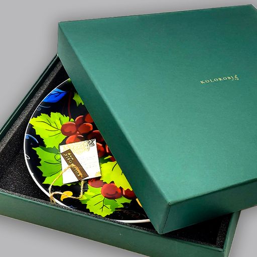 Decorative Wall Plates - Grapes from Italy