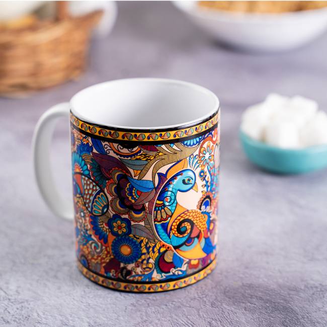 Classic Mugs - Peacock Admiration