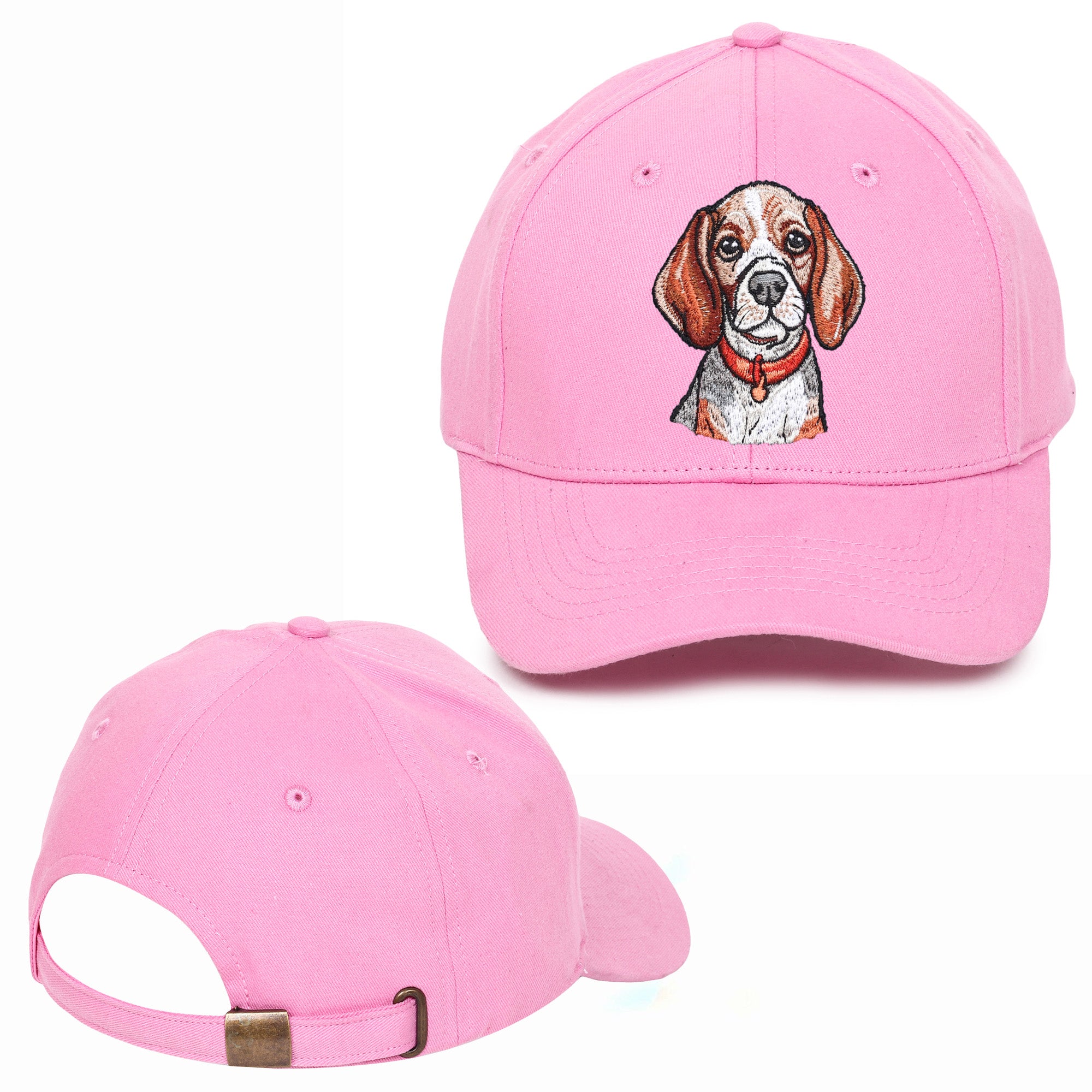 Hound Dog Embroidered Baseball Caps