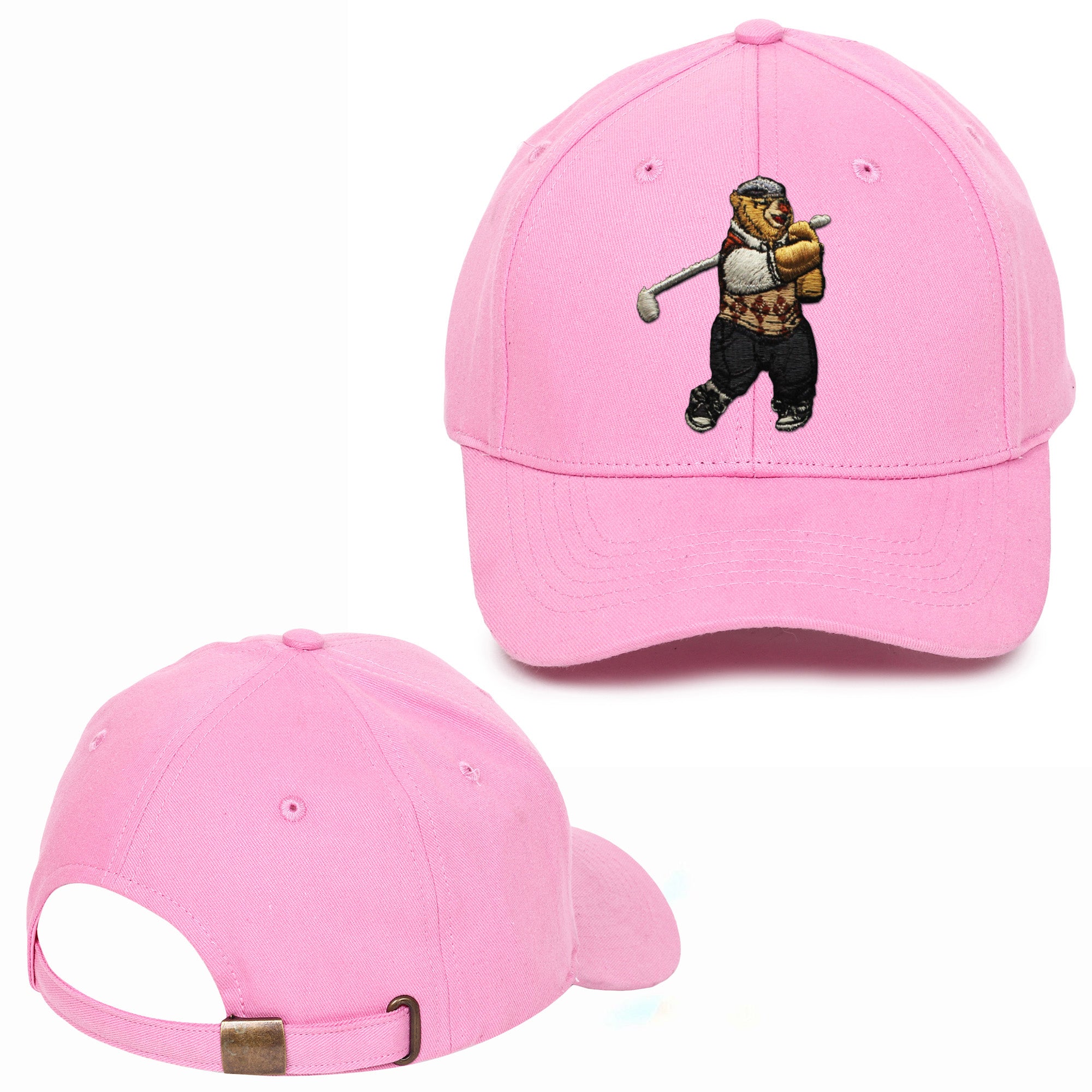 Golfy Embroidered Baseball Caps